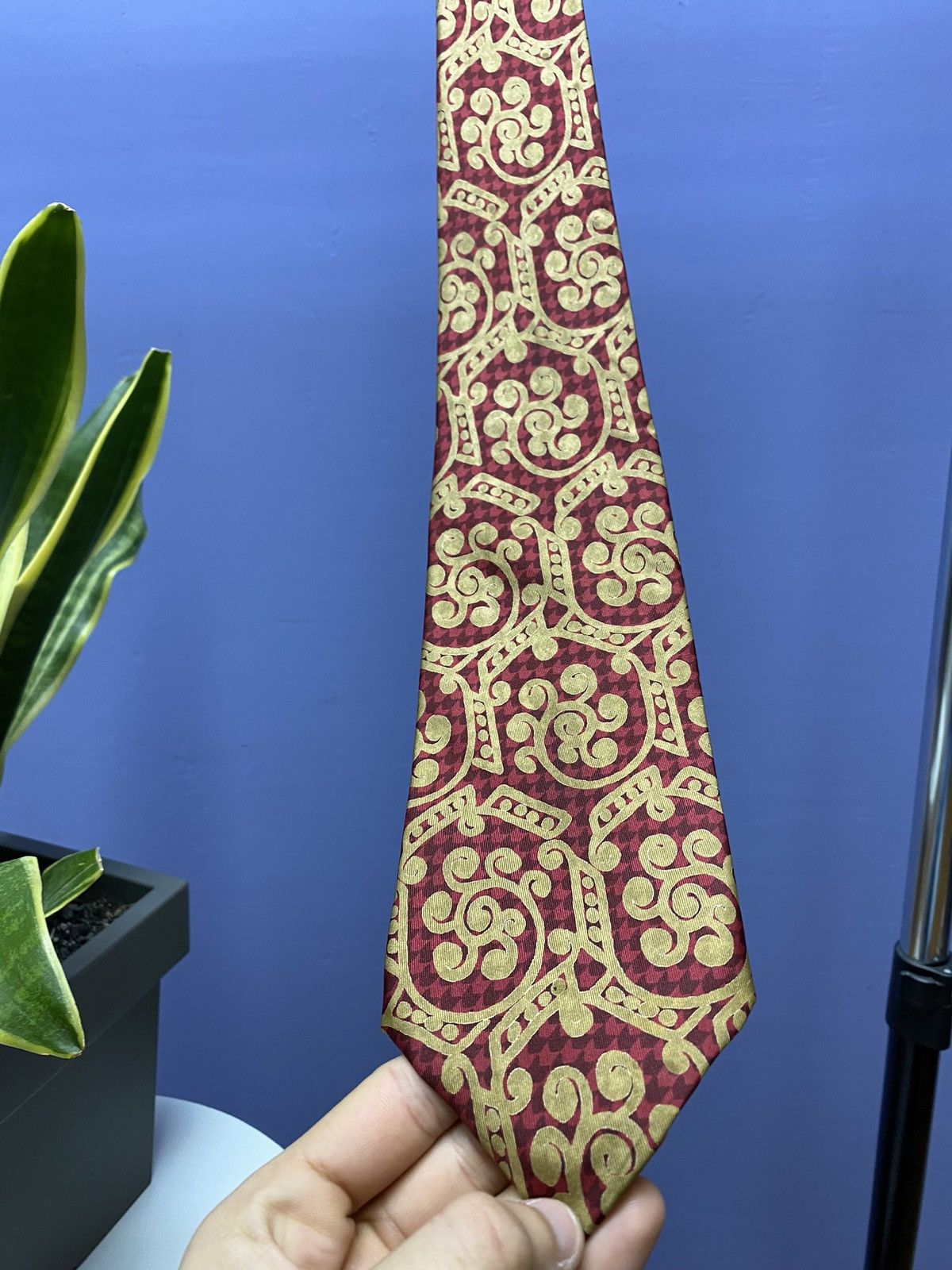 Christian Dior Monsieur × Vintage Christian Dior Vintage Silk Tie Size ONE SIZE - 1 Thumbnail