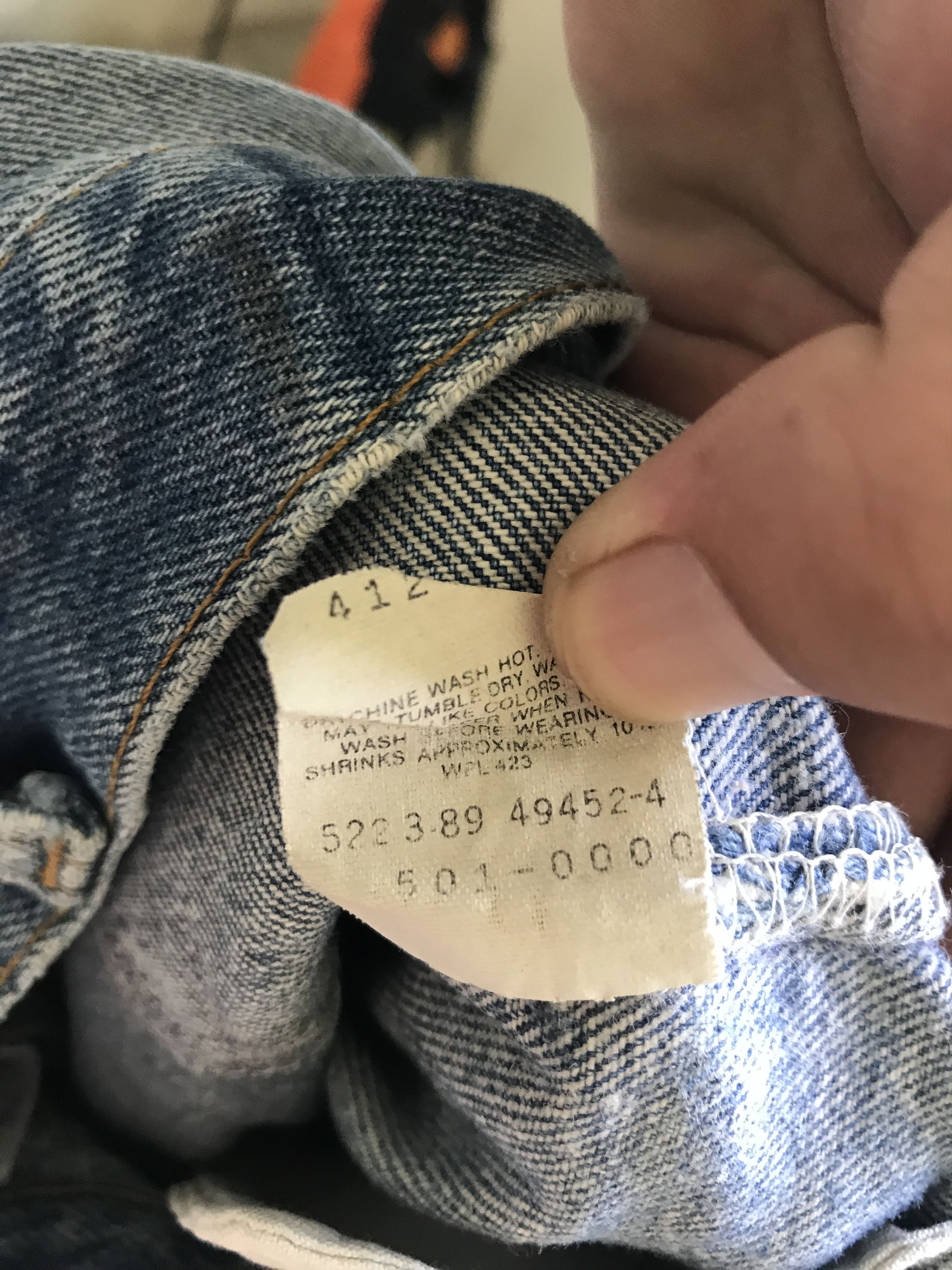 Levi's × Vintage VLEV12 - Vintage Levis Distressed Kurt Cobain Style Denim Size US 27 - 14 Thumbnail