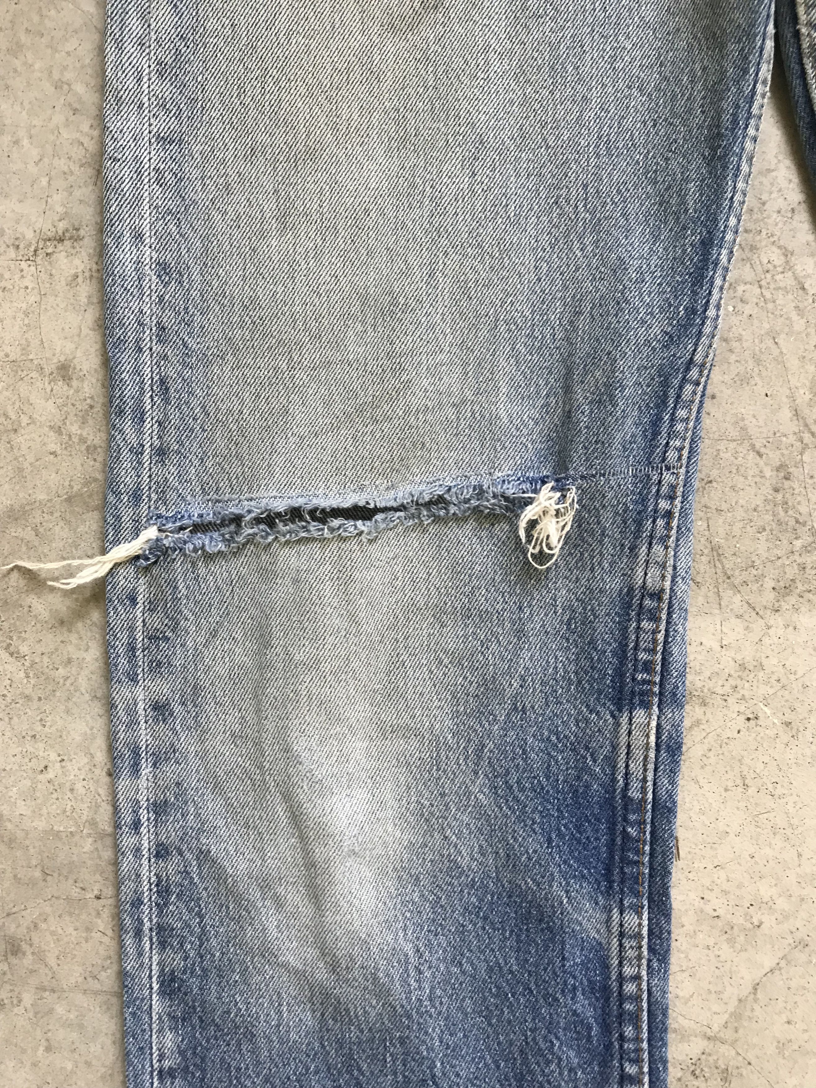 Levi's × Vintage VLEV12 - Vintage Levis Distressed Kurt Cobain Style Denim Size US 27 - 4 Thumbnail