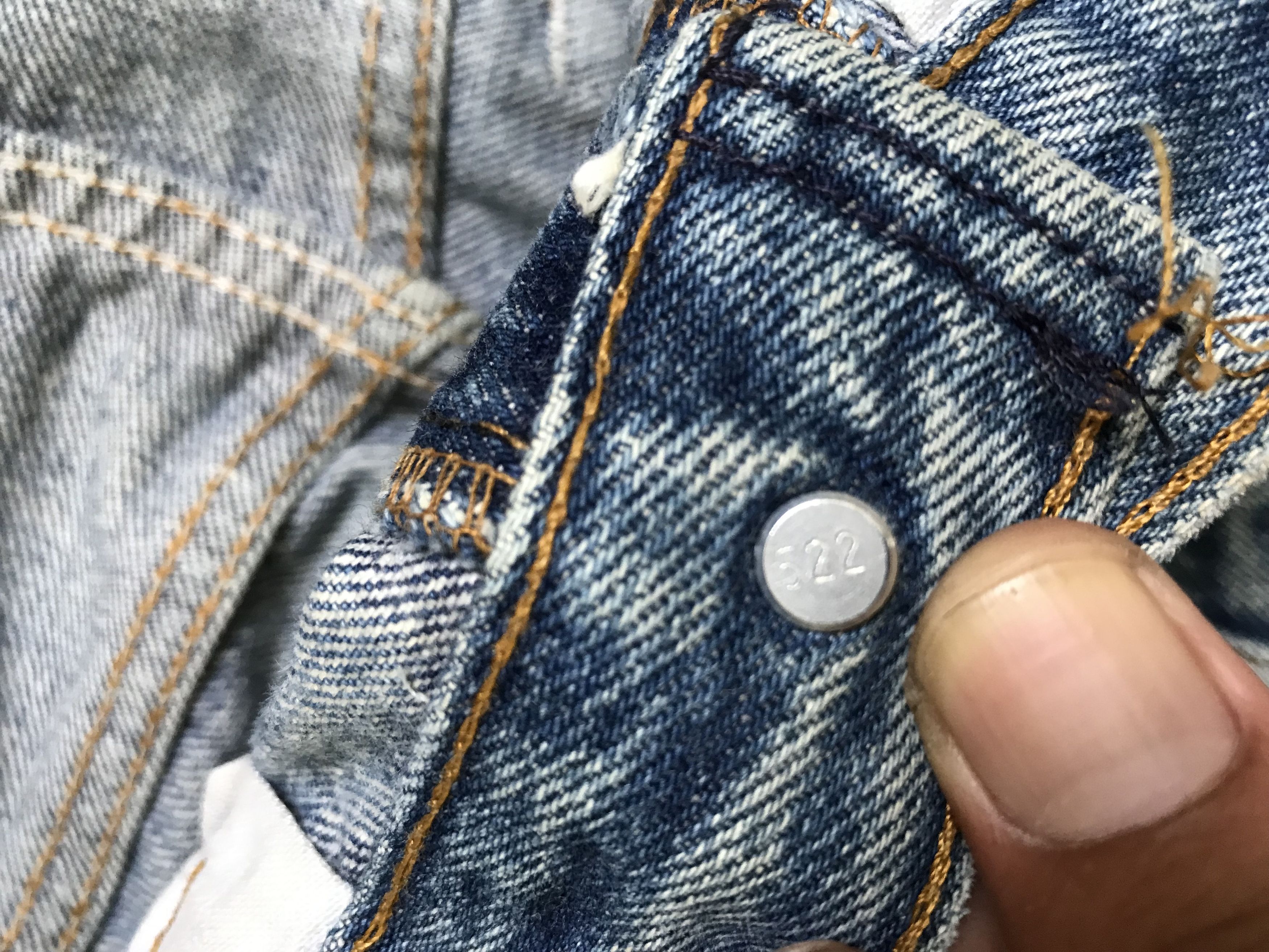 Levi's × Vintage VLEV12 - Vintage Levis Distressed Kurt Cobain Style Denim Size US 27 - 5 Thumbnail