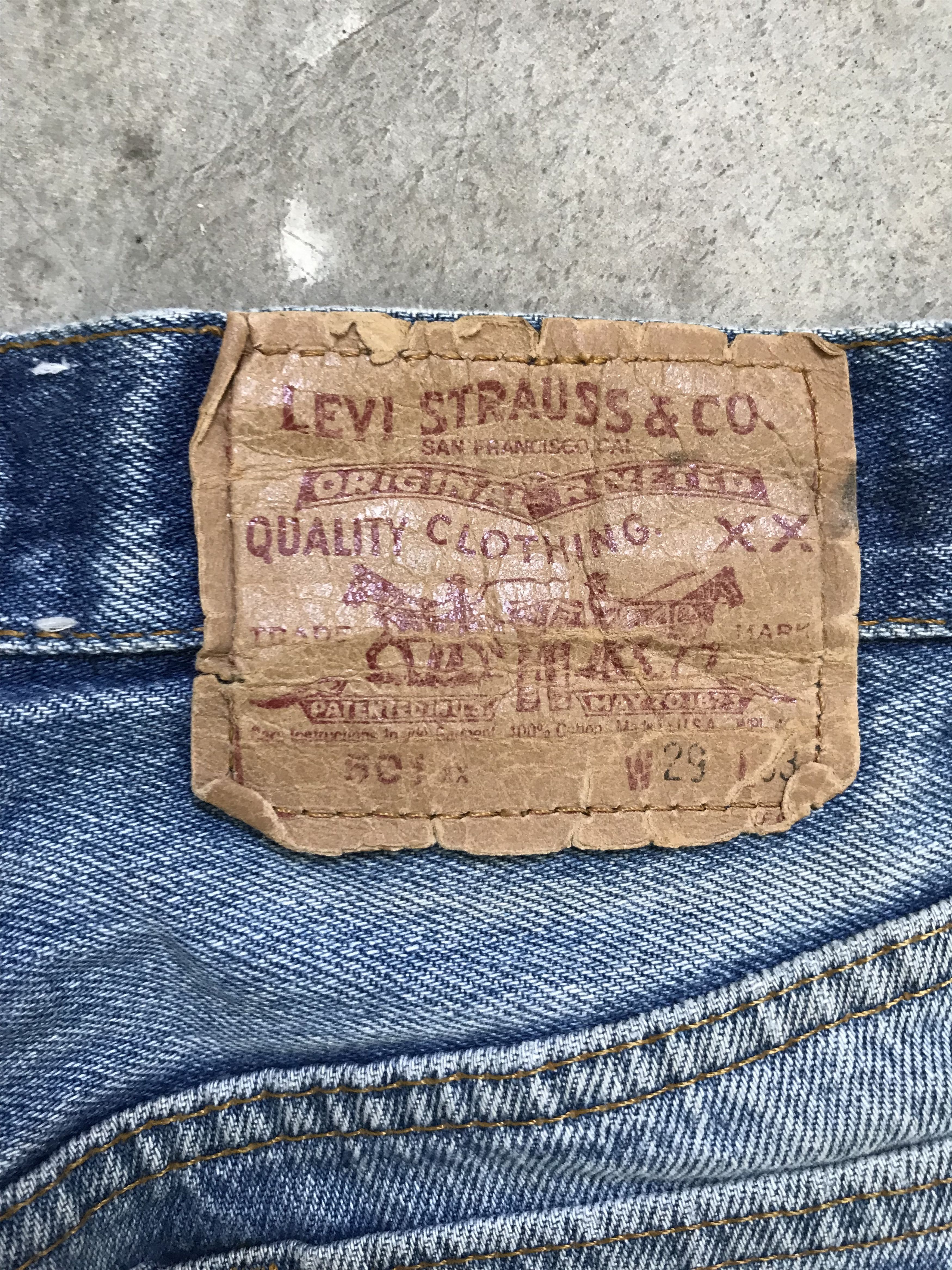 Levi's × Vintage VLEV12 - Vintage Levis Distressed Kurt Cobain Style Denim Size US 27 - 11 Thumbnail