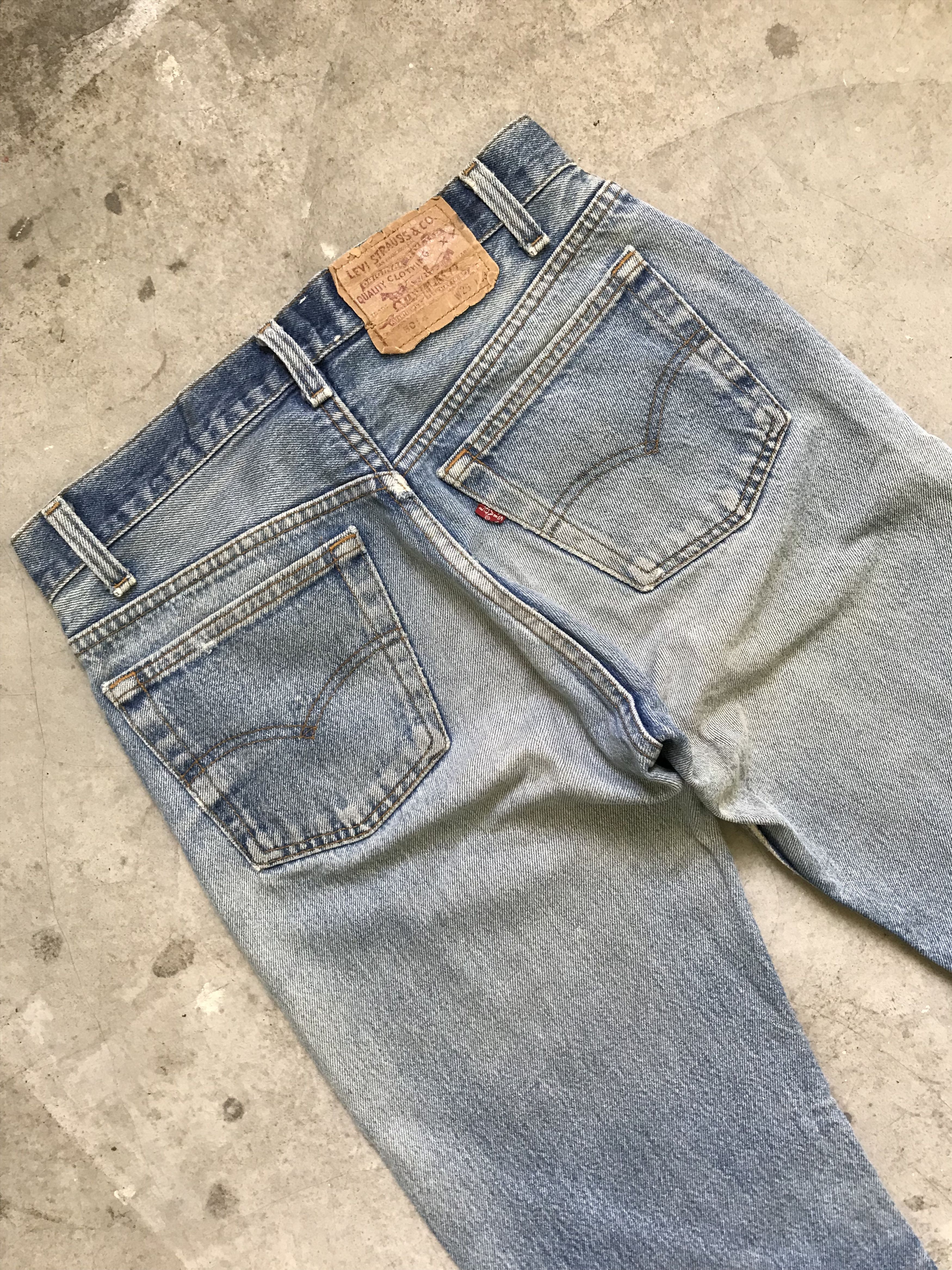 Levi's × Vintage VLEV12 - Vintage Levis Distressed Kurt Cobain Style Denim Size US 27 - 7 Thumbnail