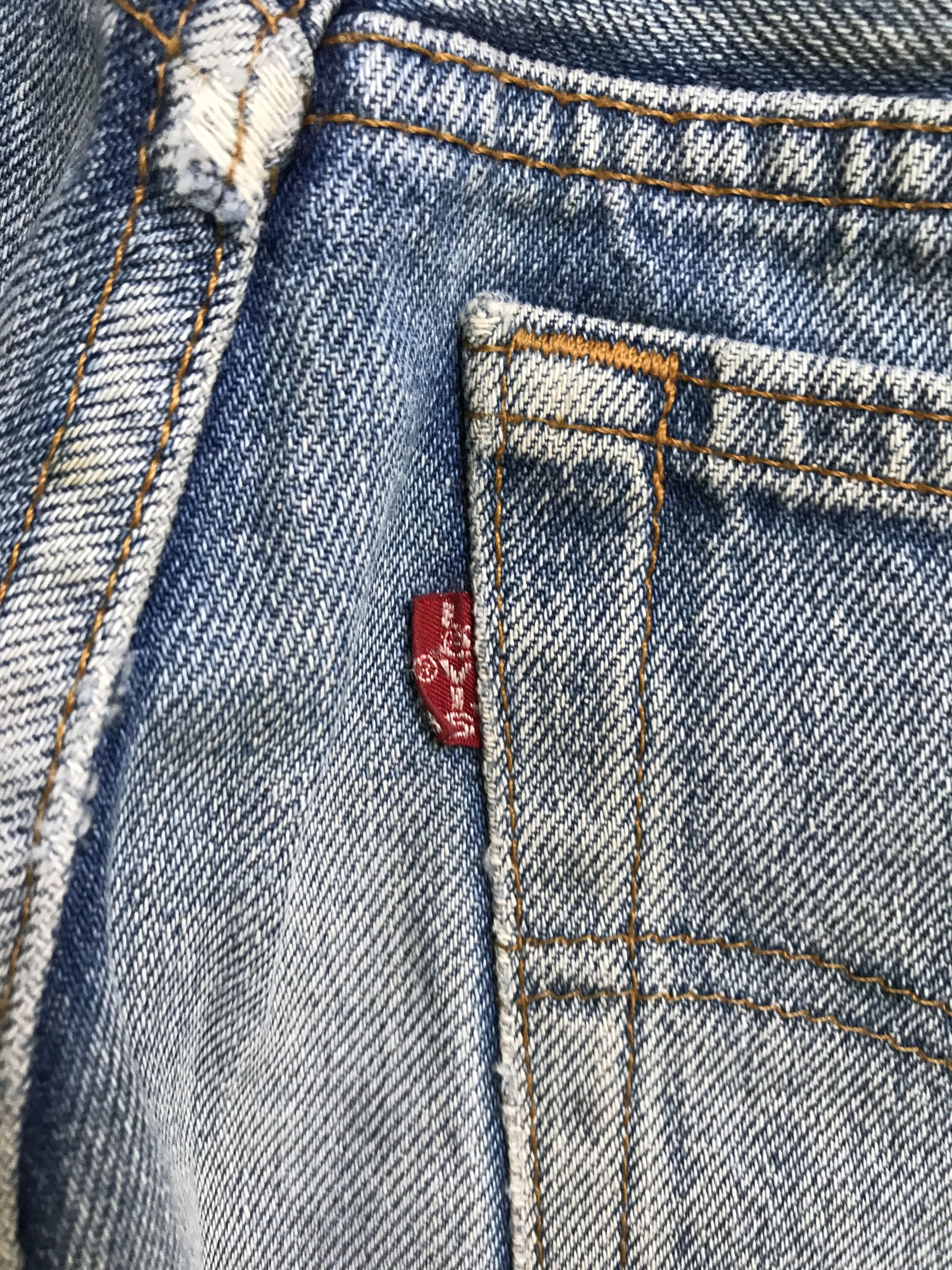 Levi's × Vintage VLEV12 - Vintage Levis Distressed Kurt Cobain Style Denim Size US 27 - 12 Thumbnail