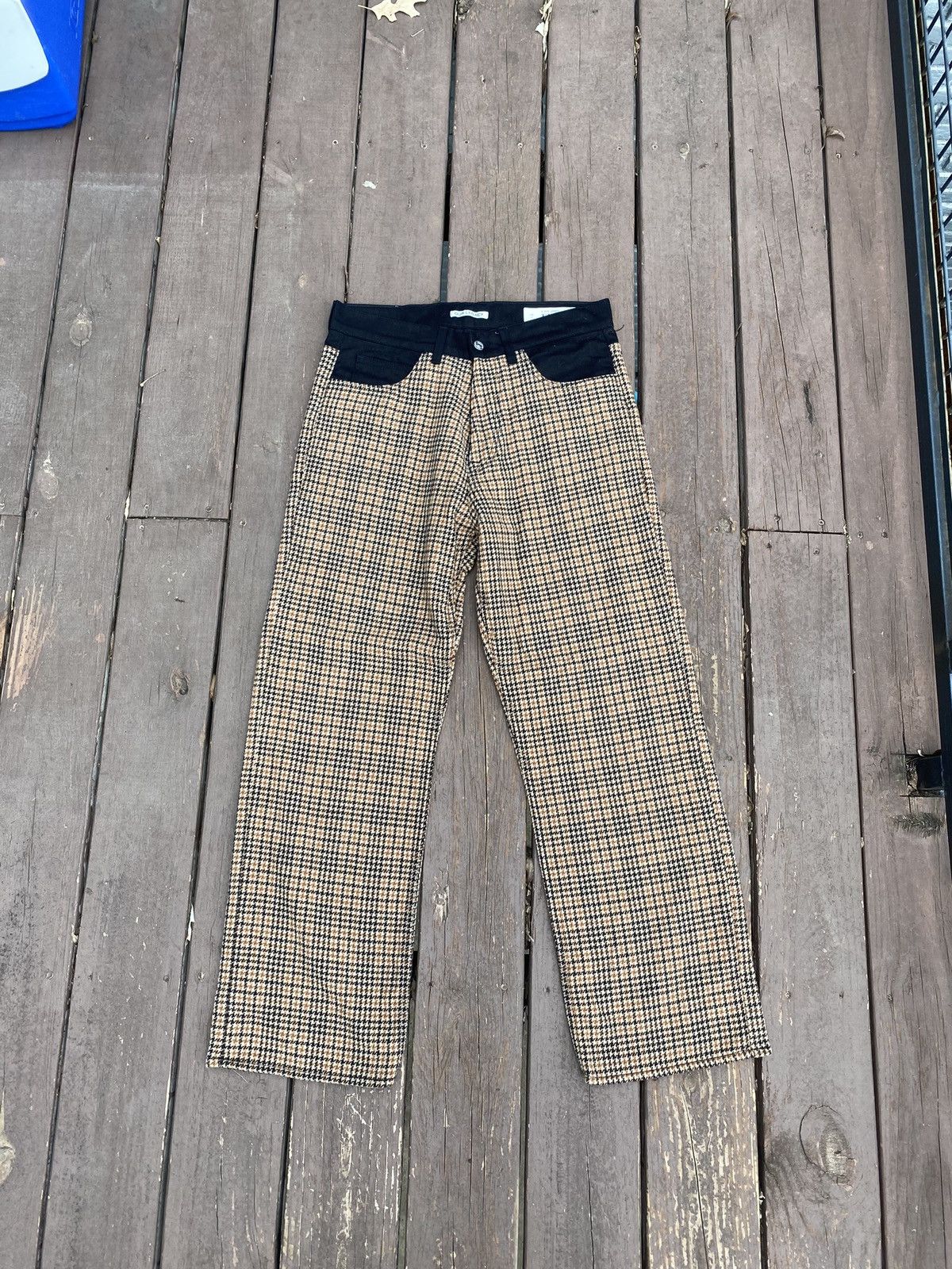 Our Legacy Houndstooth Trousers Size US 31 - 1 Thumbnail