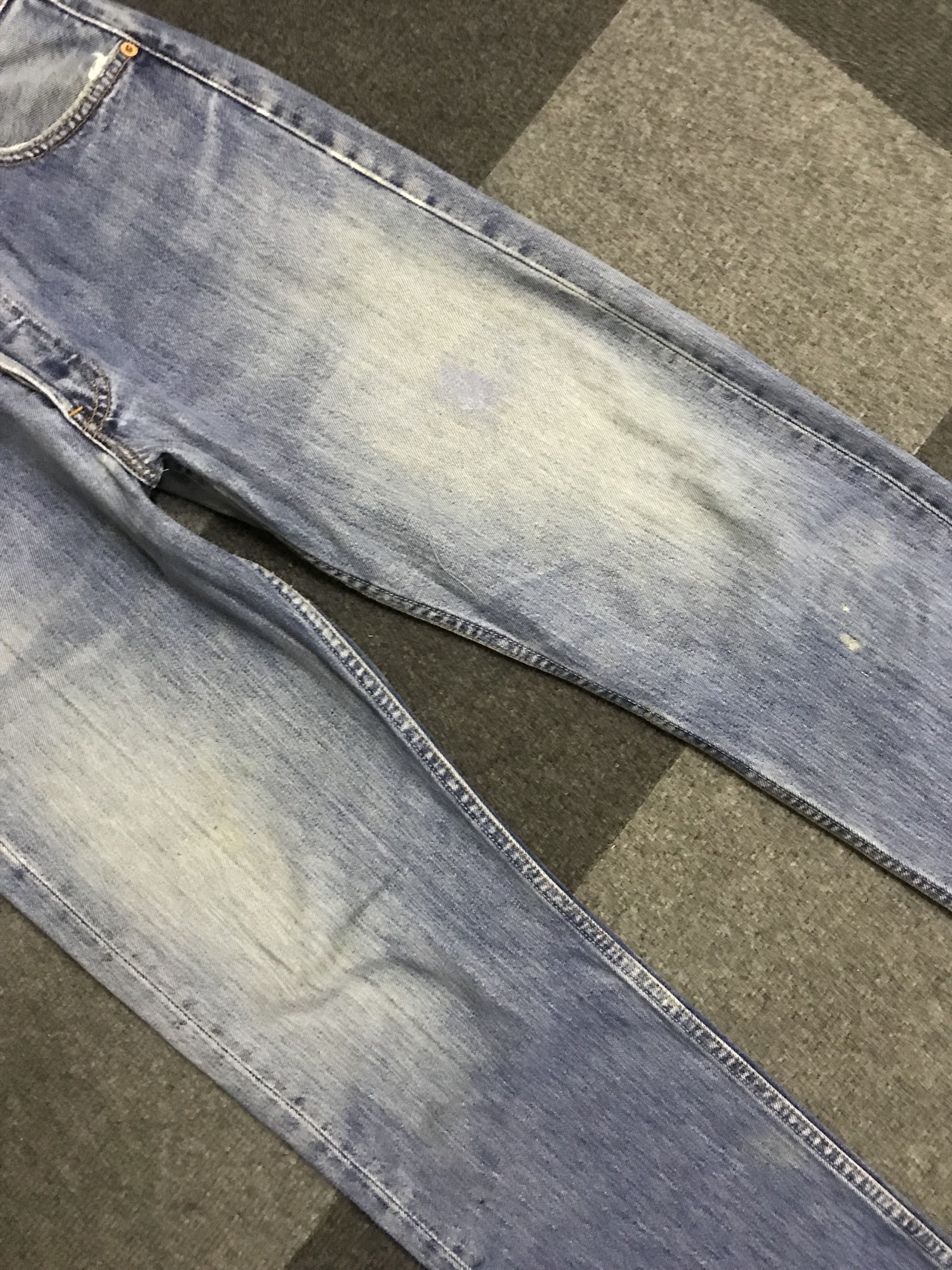 Levi's × Vintage Vintage 90s Levis 501 Medium Wash Jeans Size US 28 / EU 44 - 3 Thumbnail