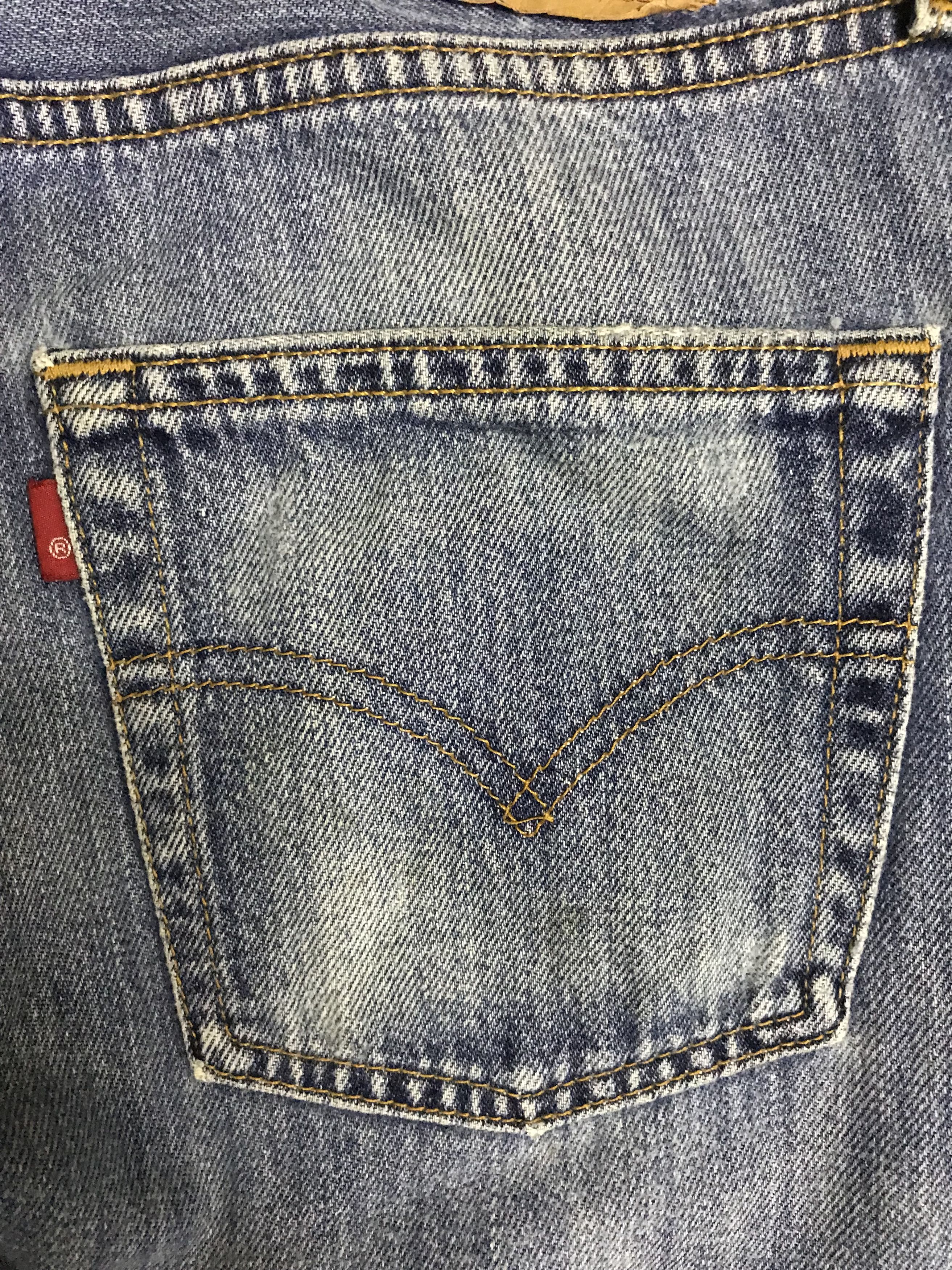 Levi's × Vintage Vintage 90s Levis 501 Medium Wash Jeans Size US 28 / EU 44 - 13 Thumbnail