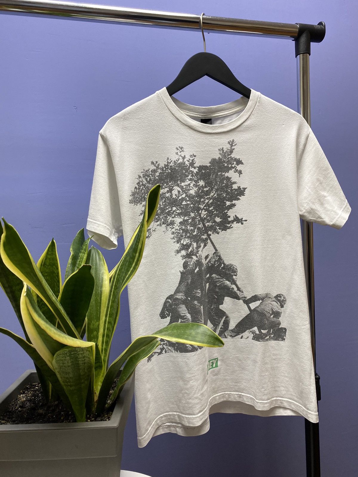 Obey Obey Rising The Tree On Iwo Jima T Shirt Size US M / EU 48-50 / 2 - 3 Thumbnail