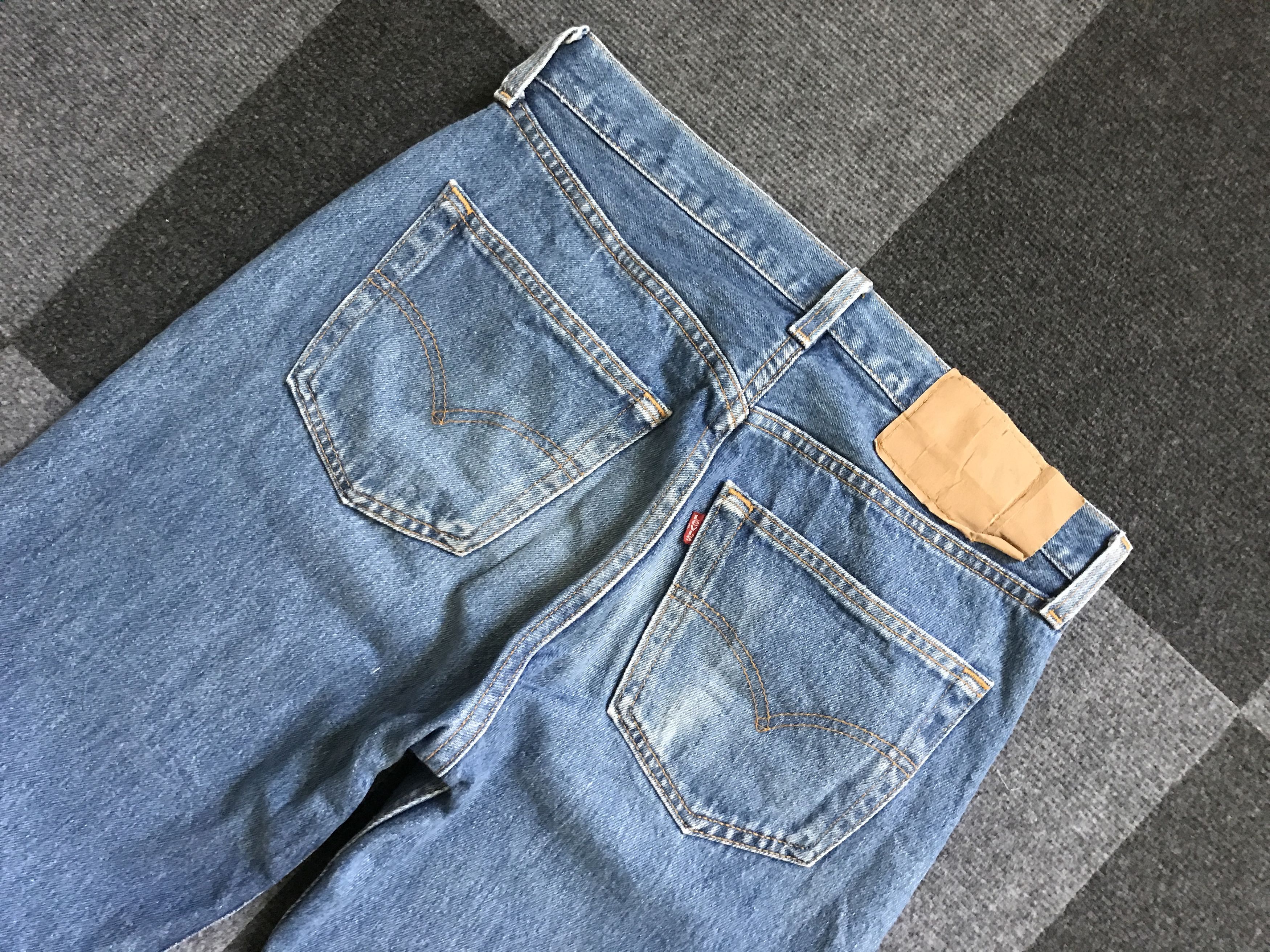Levi's VLEV78 - Vintage Levis 501 Medium Wash Jeans Size US 30 / EU 46 - 10 Thumbnail
