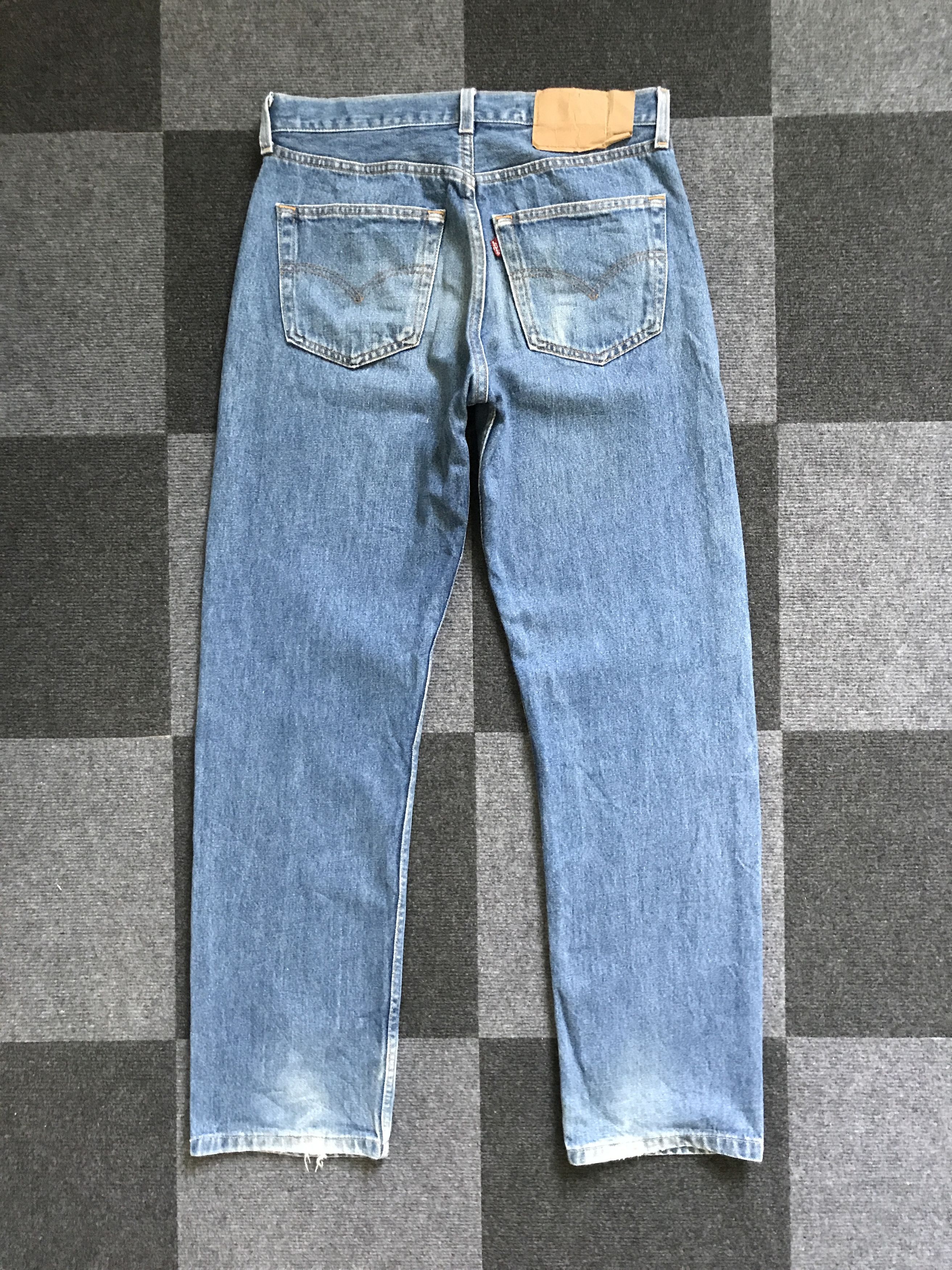 Levi's VLEV78 - Vintage Levis 501 Medium Wash Jeans Size US 30 / EU 46 - 9 Thumbnail