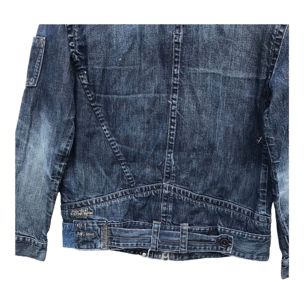 G-Star G Star Raw Distressed Denim Jacket ( 21” X 25.5” ) Size US M / EU 48-50 / 2 - 12 Thumbnail