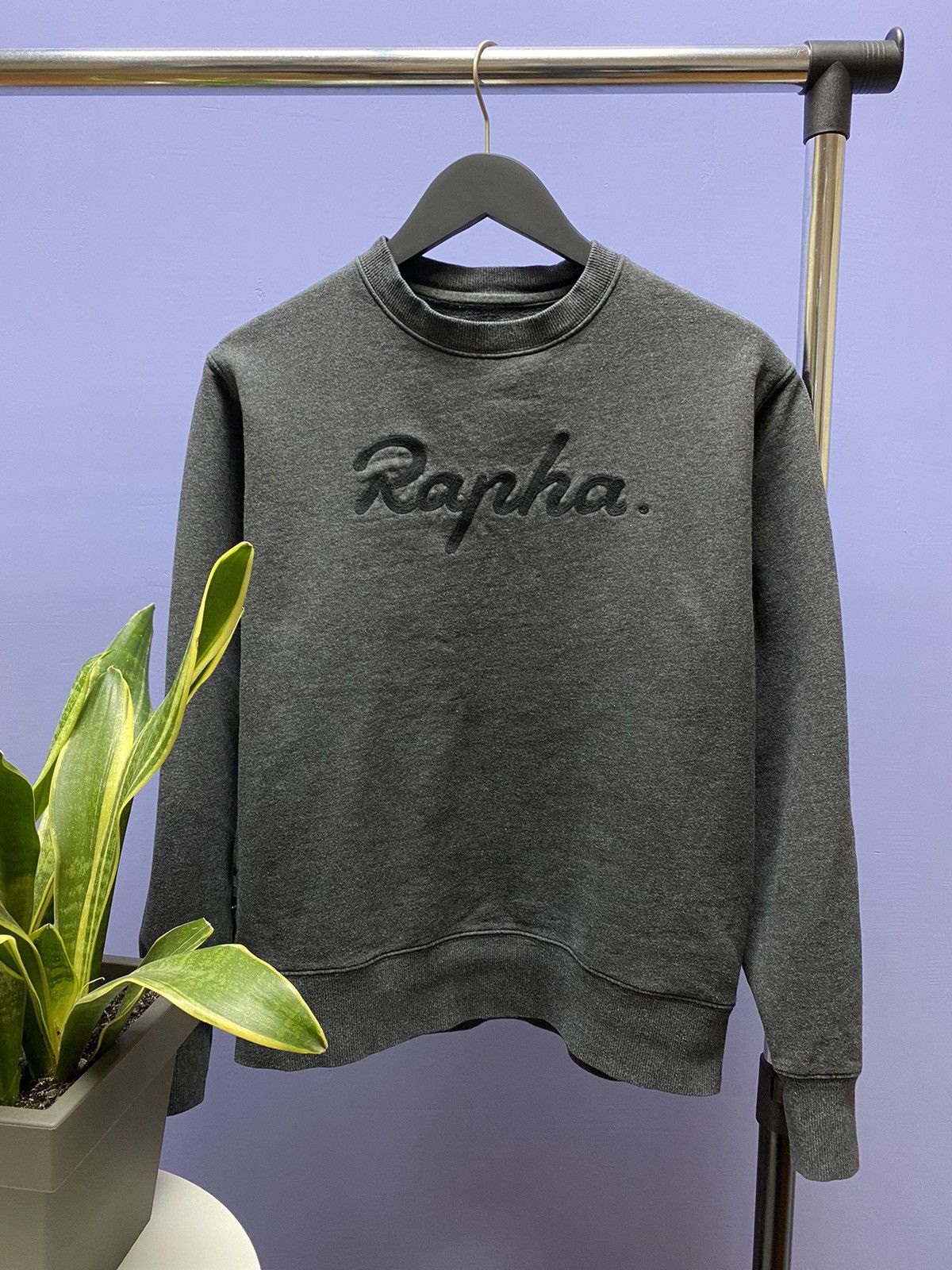 Other Rapha Box Logo Crew Neck Sweatshirt Men’s M Grey Pullover Size US M / EU 48-50 / 2 - 1 Thumbnail