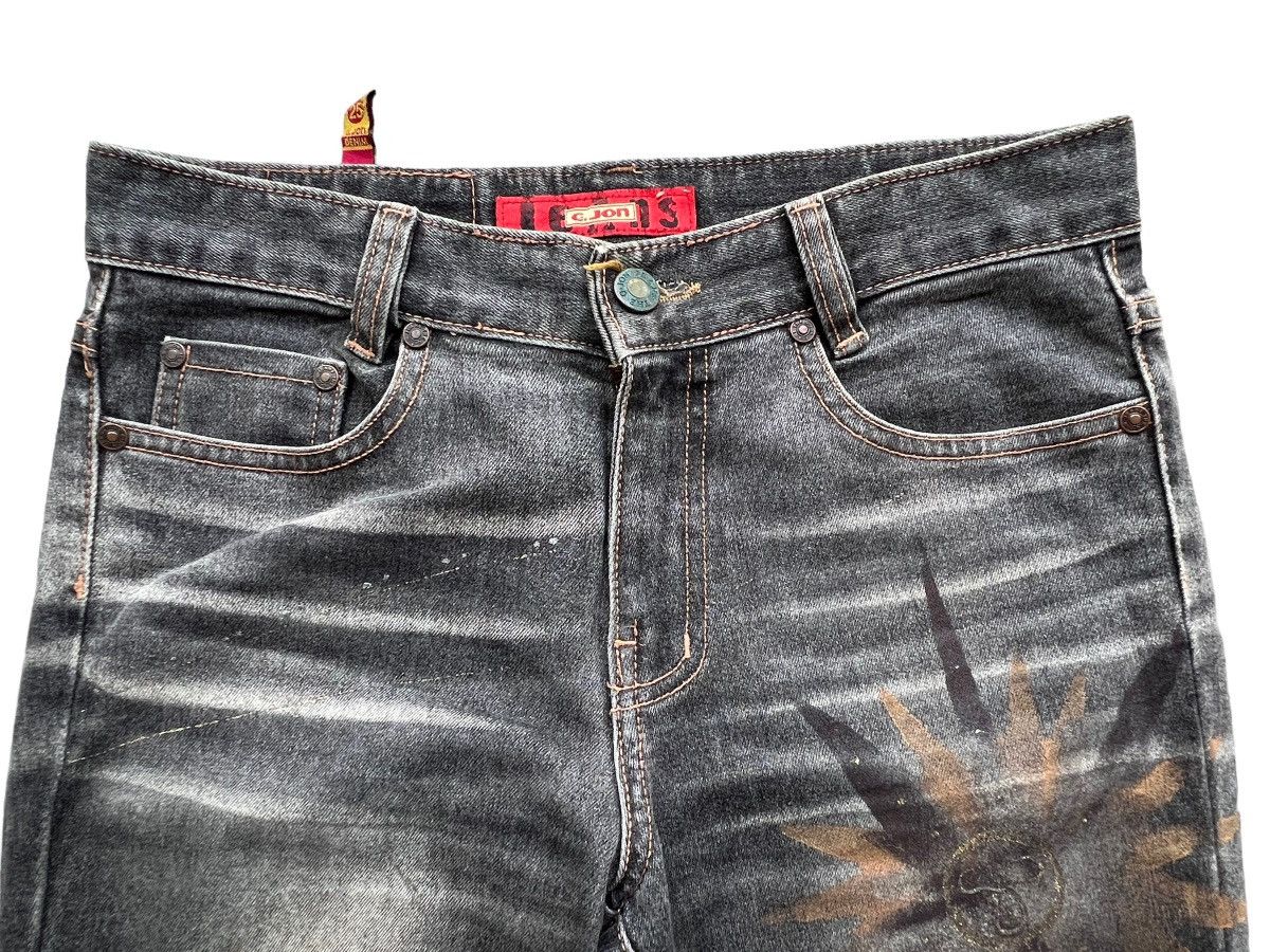 Japanese Brand Goth Flare Bootcut Denim Jeans 28x30 Size 28" / US 6 / IT 42 - 8 Thumbnail