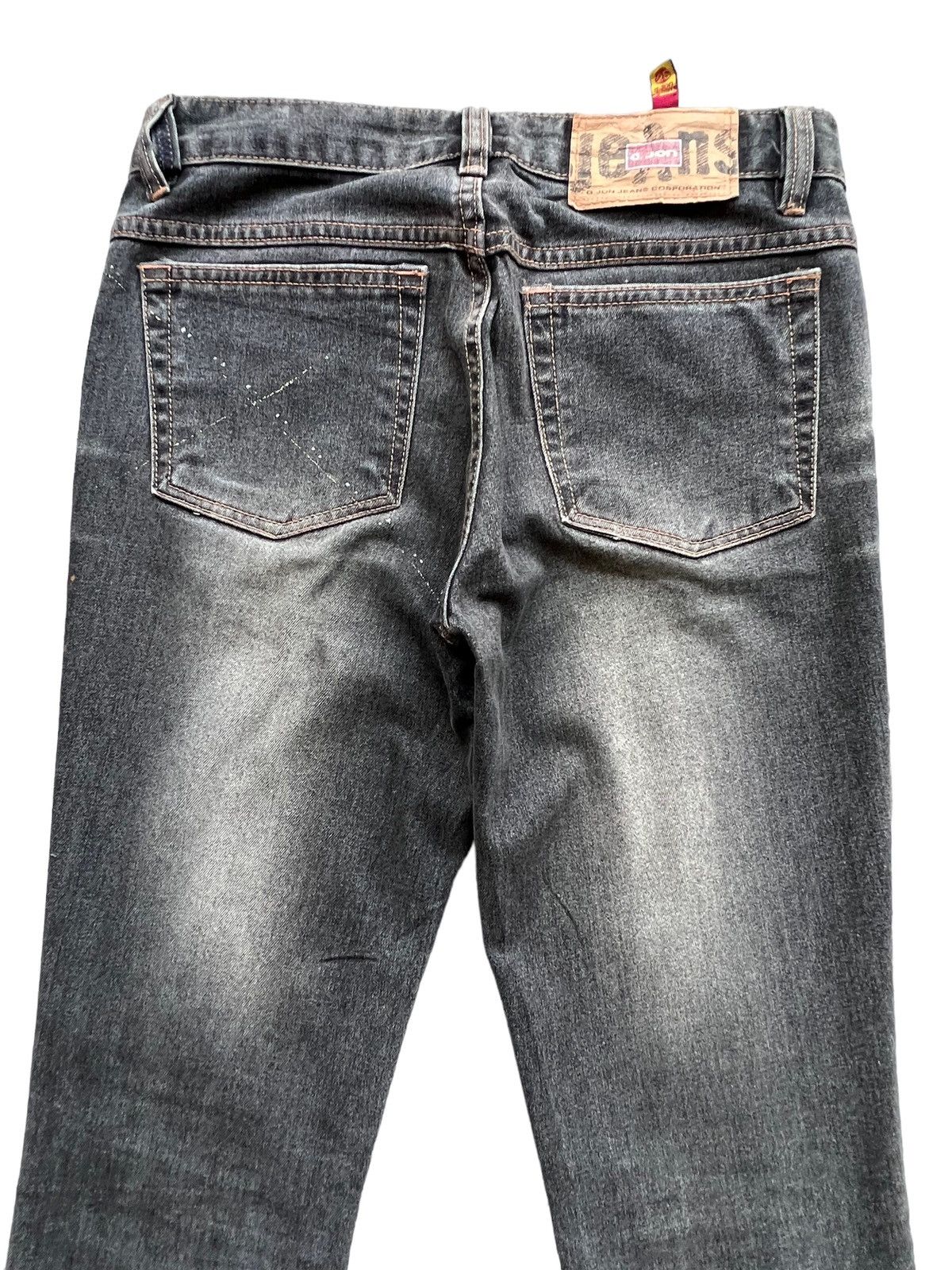 Japanese Brand Goth Flare Bootcut Denim Jeans 28x30 Size 28" / US 6 / IT 42 - 6 Thumbnail