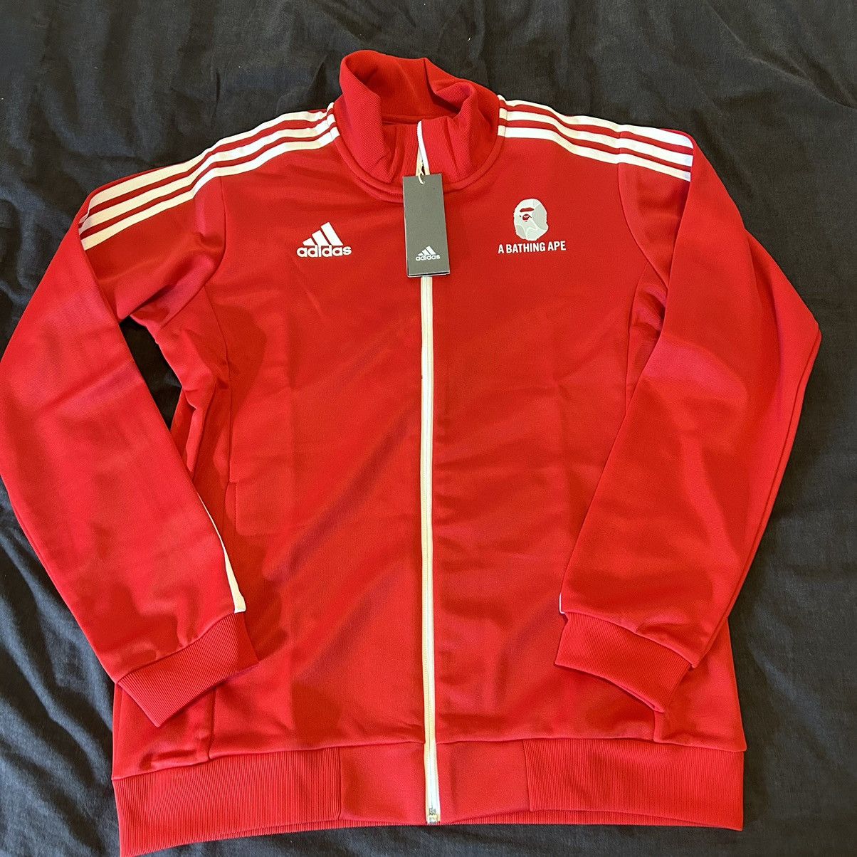 Adidas Bape 13 Bape x Adidas 2018 World Cup Zip Up Track Jacket XL 1 Grailed