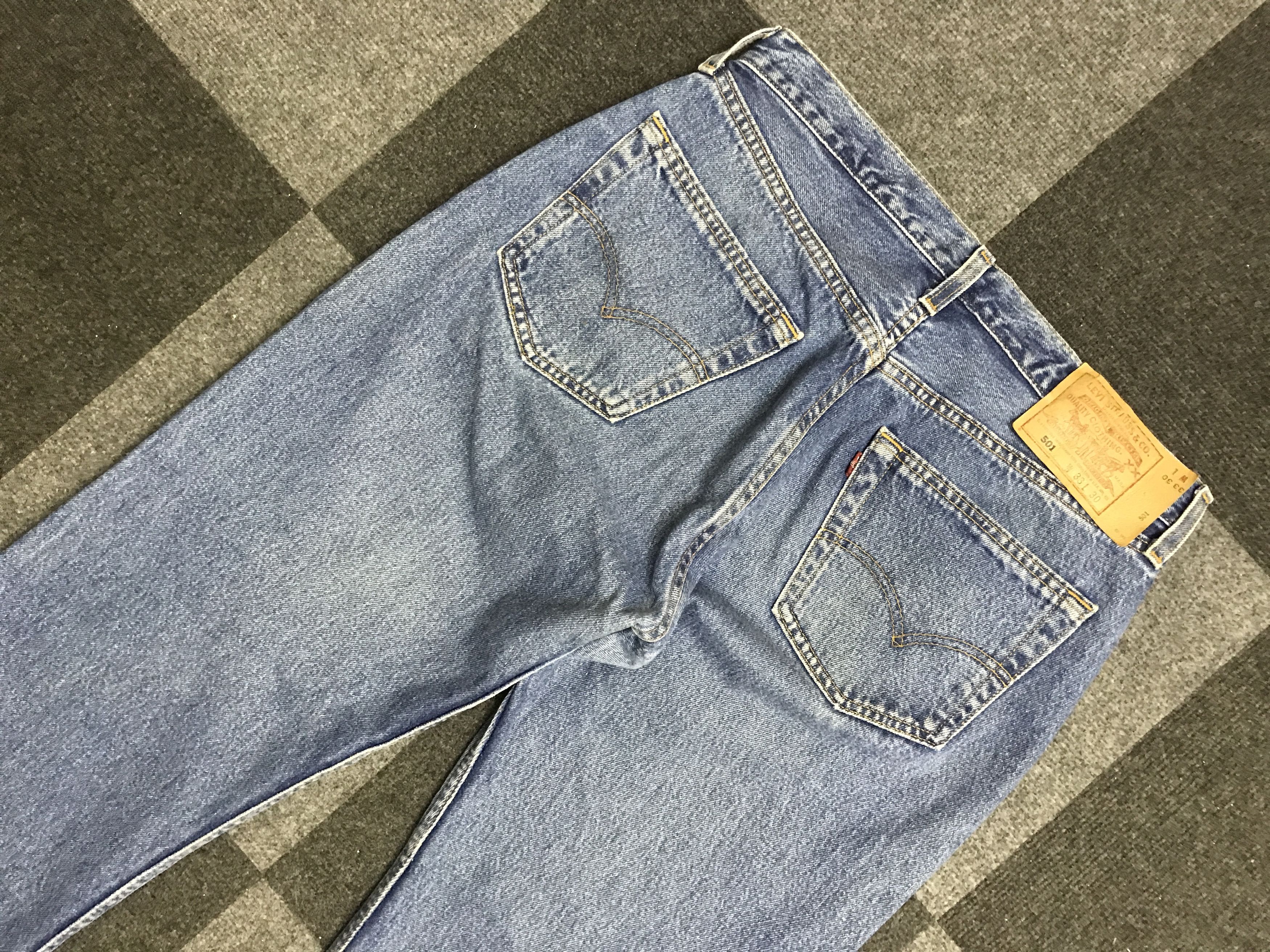 Levi's VL177-Vintage Levis 501 Medium Wash Jeans Size US 32 / EU 48 - 8 Thumbnail