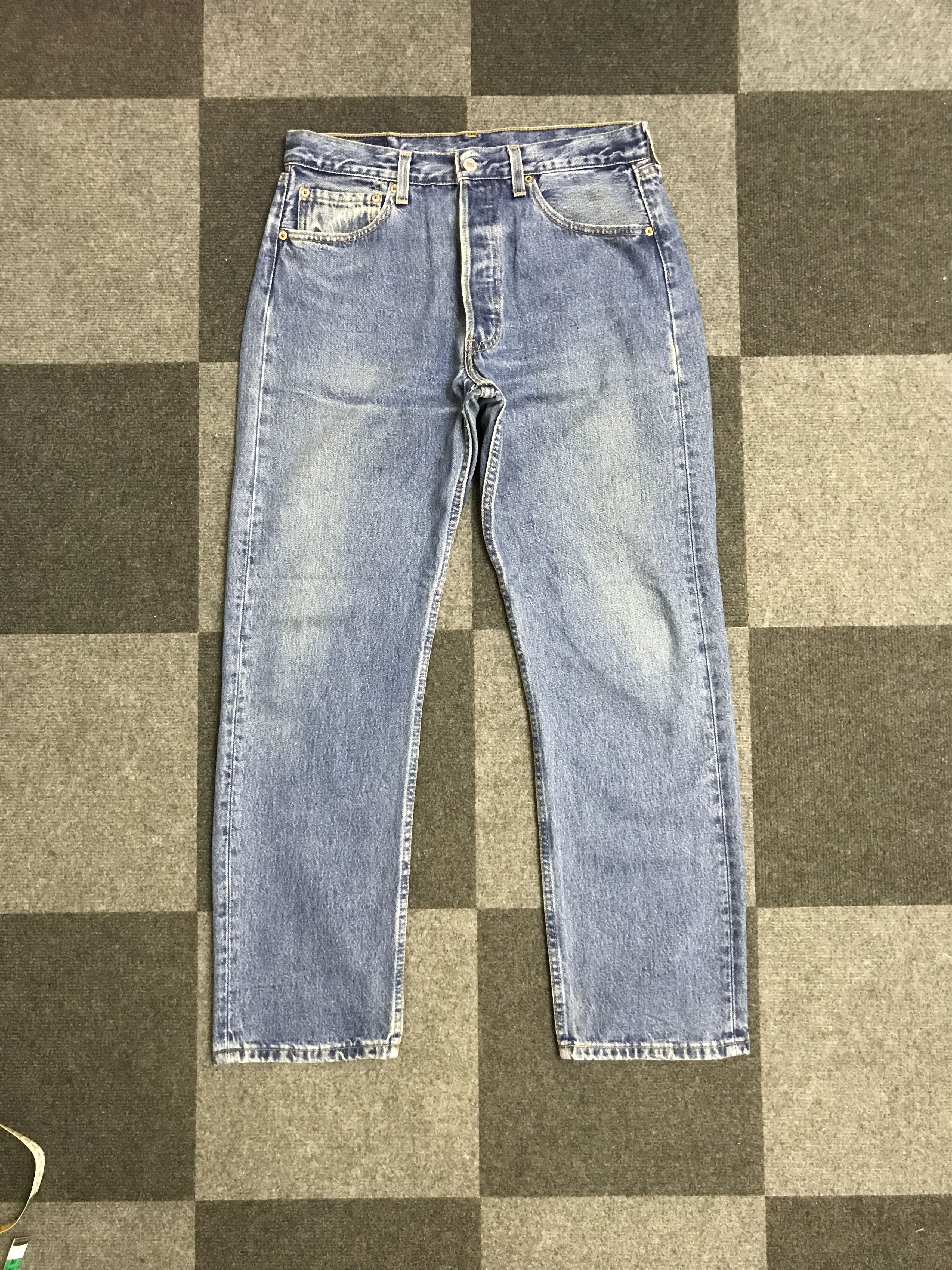 Levi's VL177-Vintage Levis 501 Medium Wash Jeans Size US 32 / EU 48 - 1 Thumbnail