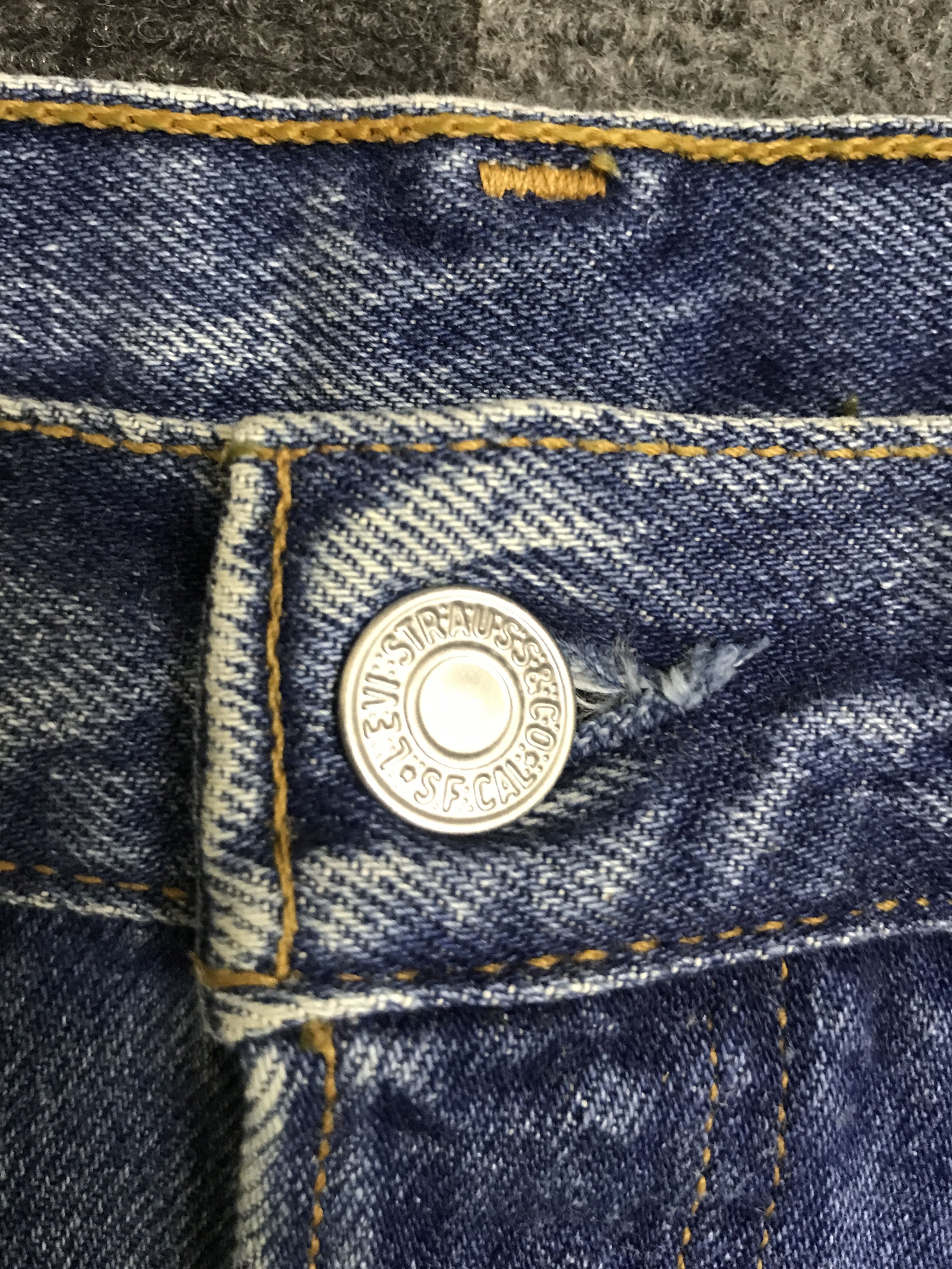Levi's VL177-Vintage Levis 501 Medium Wash Jeans Size US 32 / EU 48 - 5 Thumbnail
