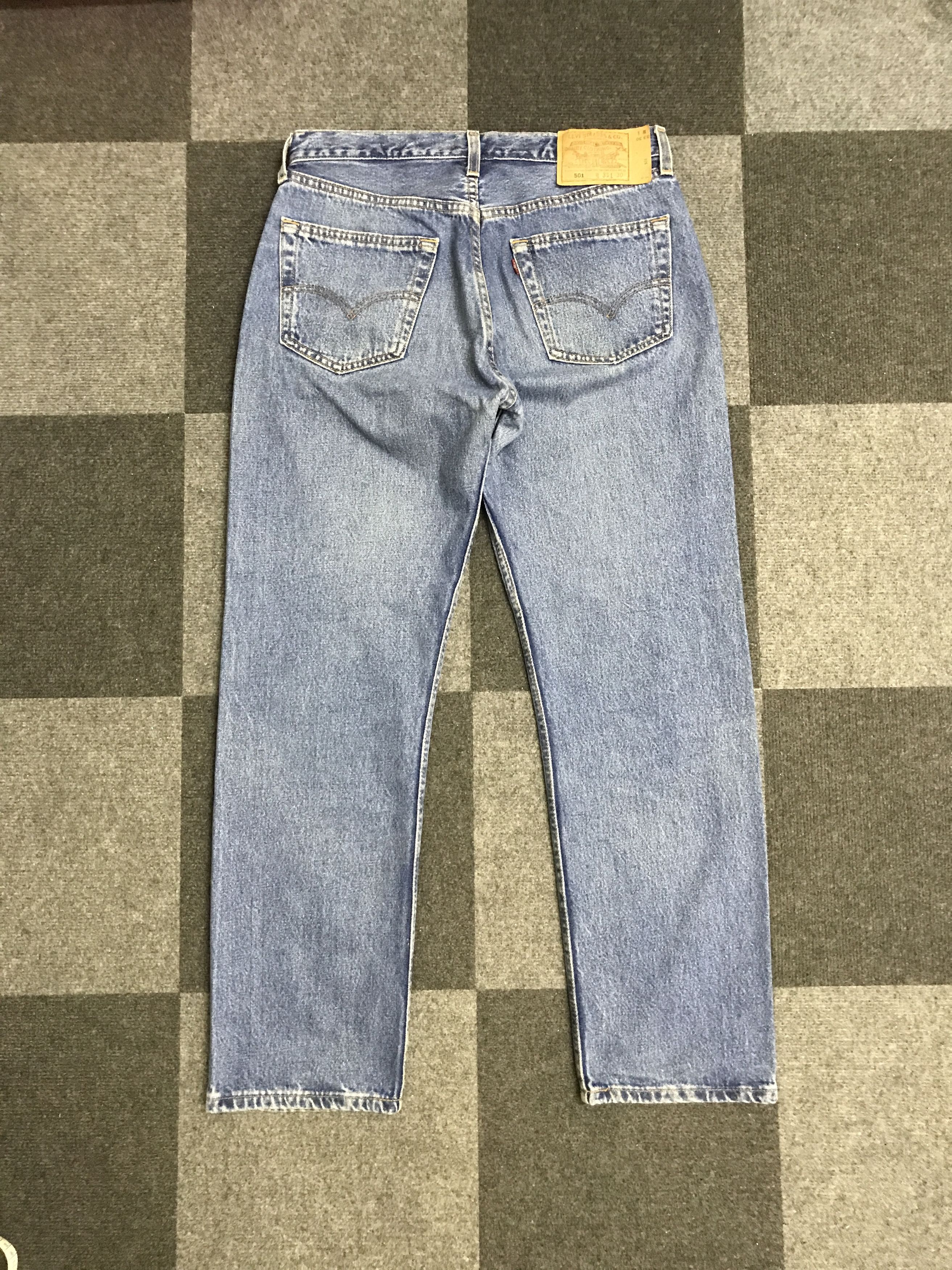 Levi's VL177-Vintage Levis 501 Medium Wash Jeans Size US 32 / EU 48 - 7 Thumbnail