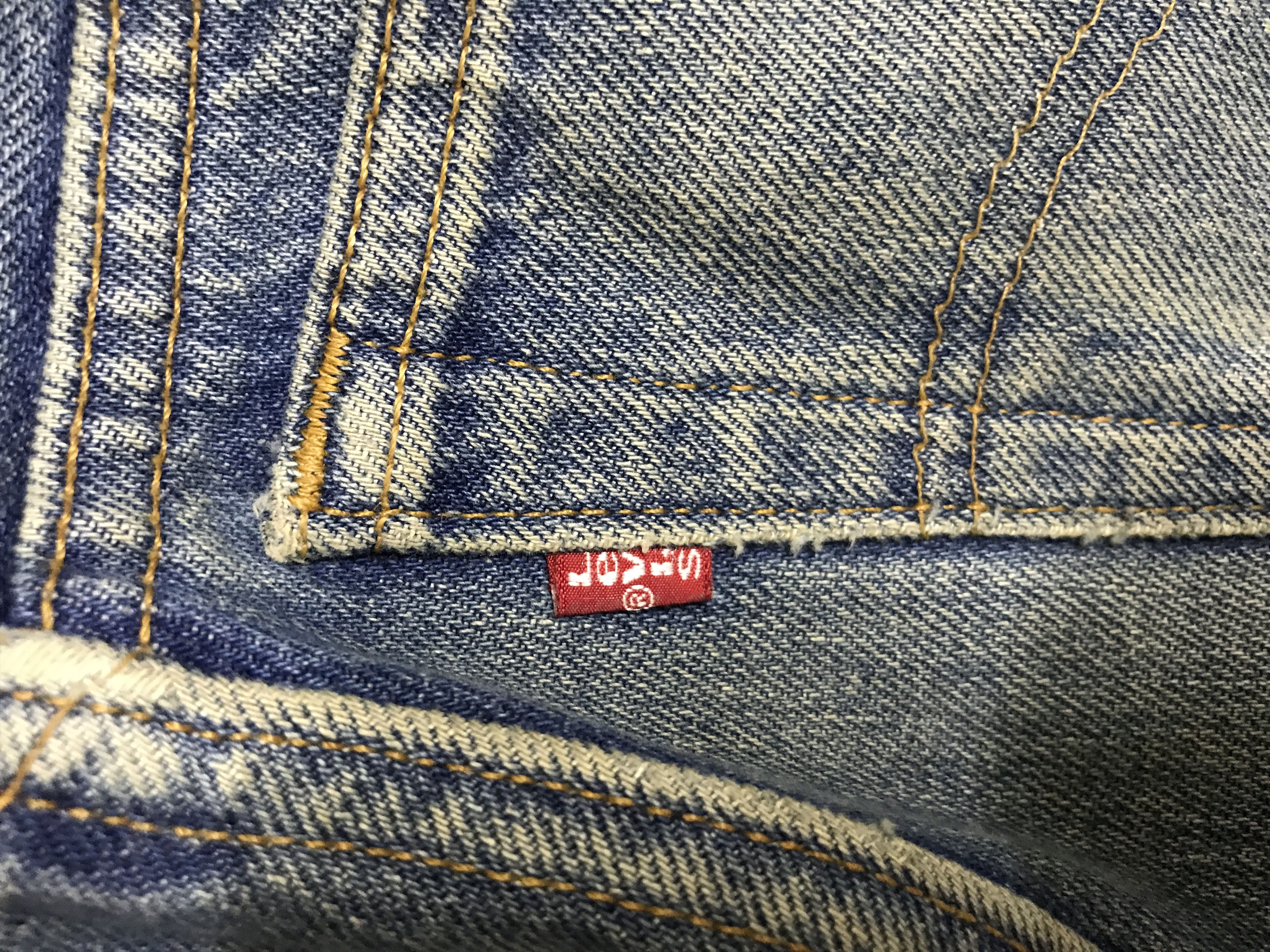 Levi's VL182-Vintage Levis 501xx Blue Wash Jeans Size US 30 / EU 46 - 15 Thumbnail
