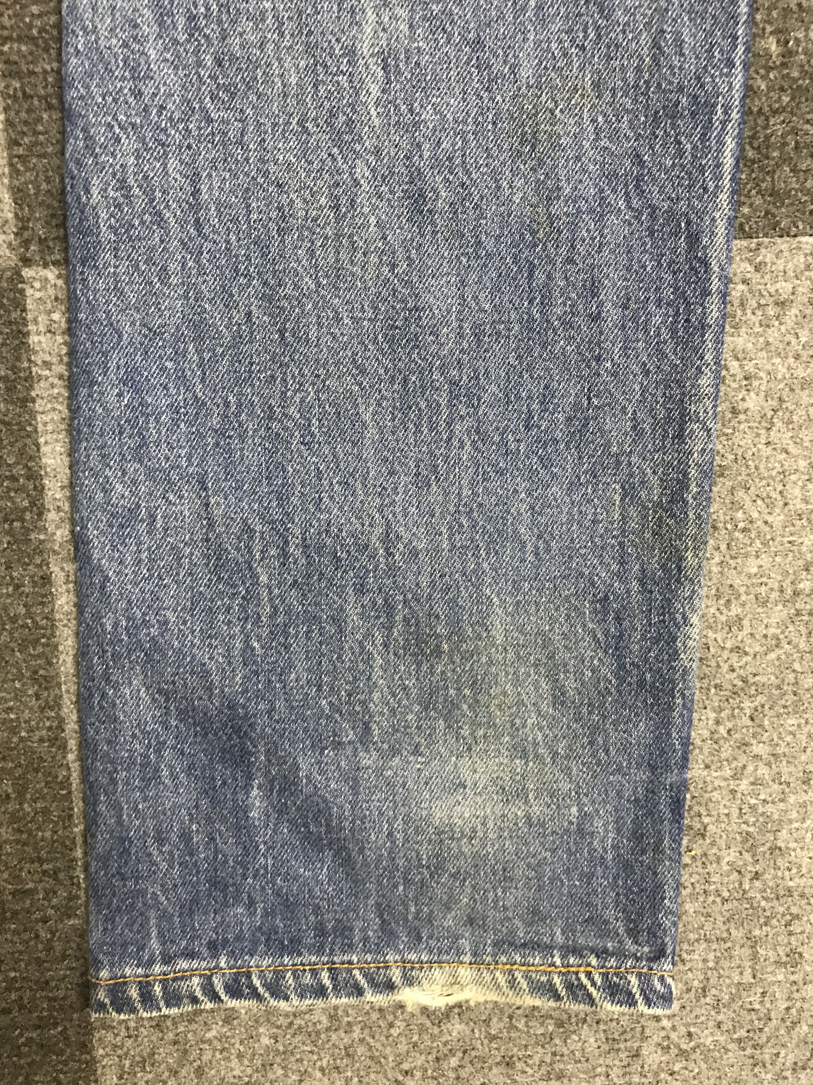 Levi's VL182-Vintage Levis 501xx Blue Wash Jeans Size US 30 / EU 46 - 12 Thumbnail
