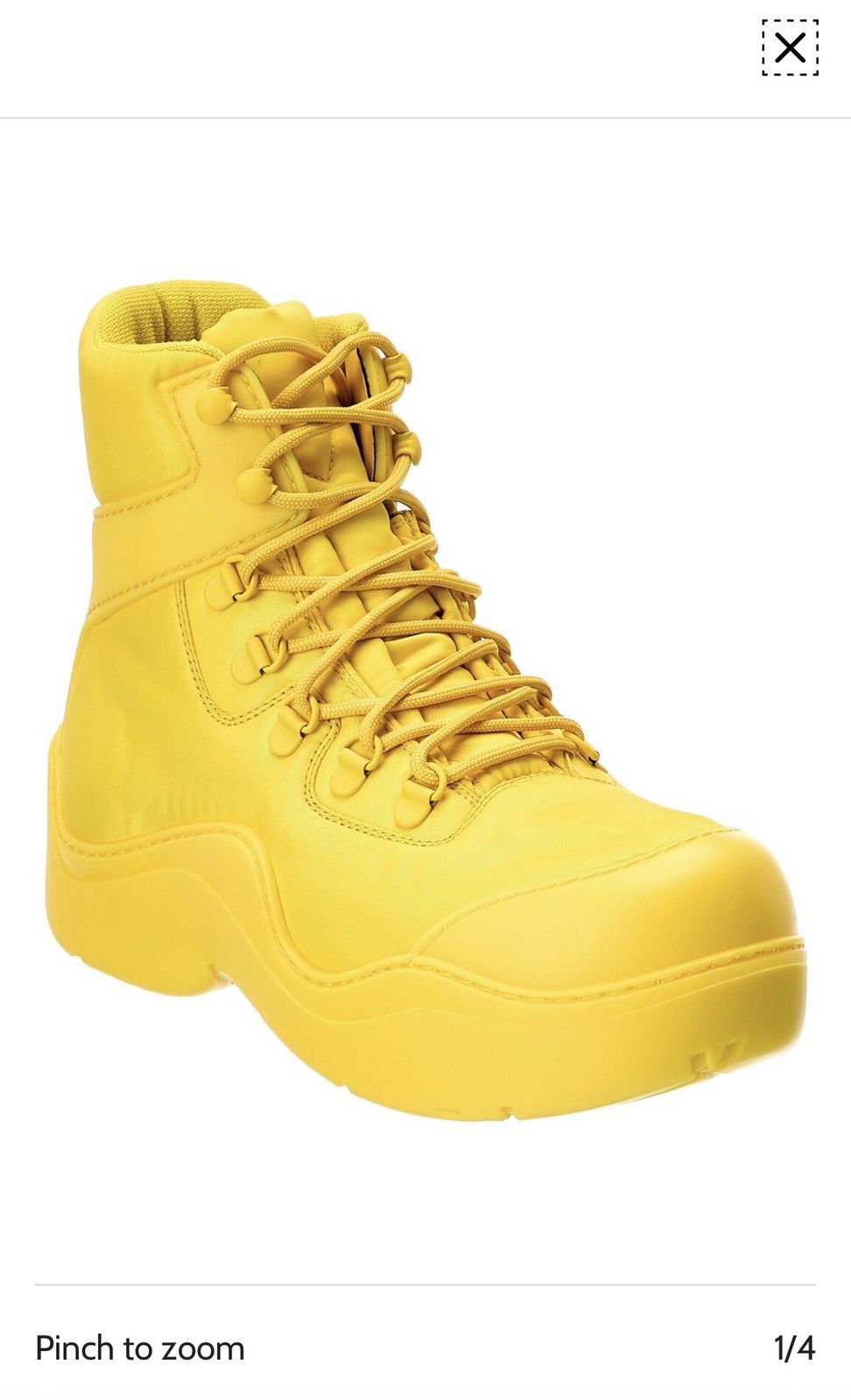 Bottega Veneta Puddle bomber boots in Egg Yolk Size US 11 / IT 41 - 8 Thumbnail