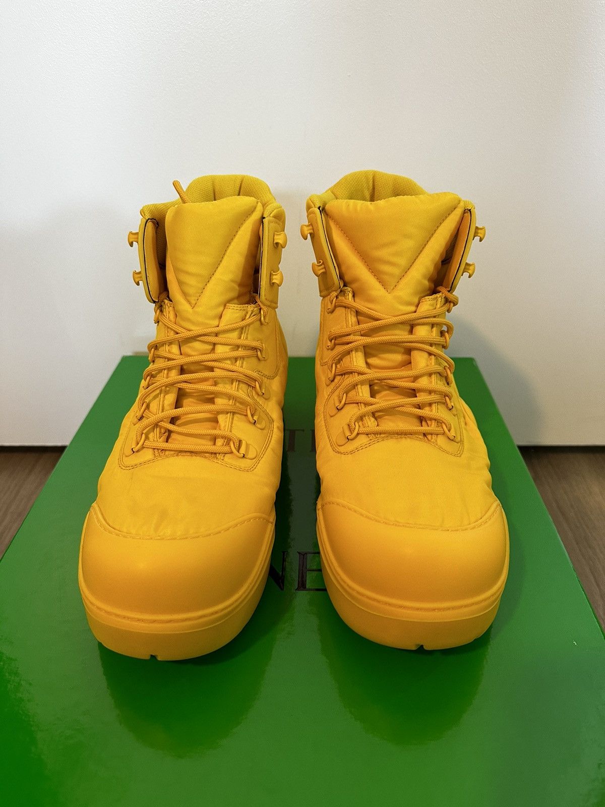 Bottega Veneta Puddle bomber boots in Egg Yolk Size US 11 / IT 41 - 3 Thumbnail