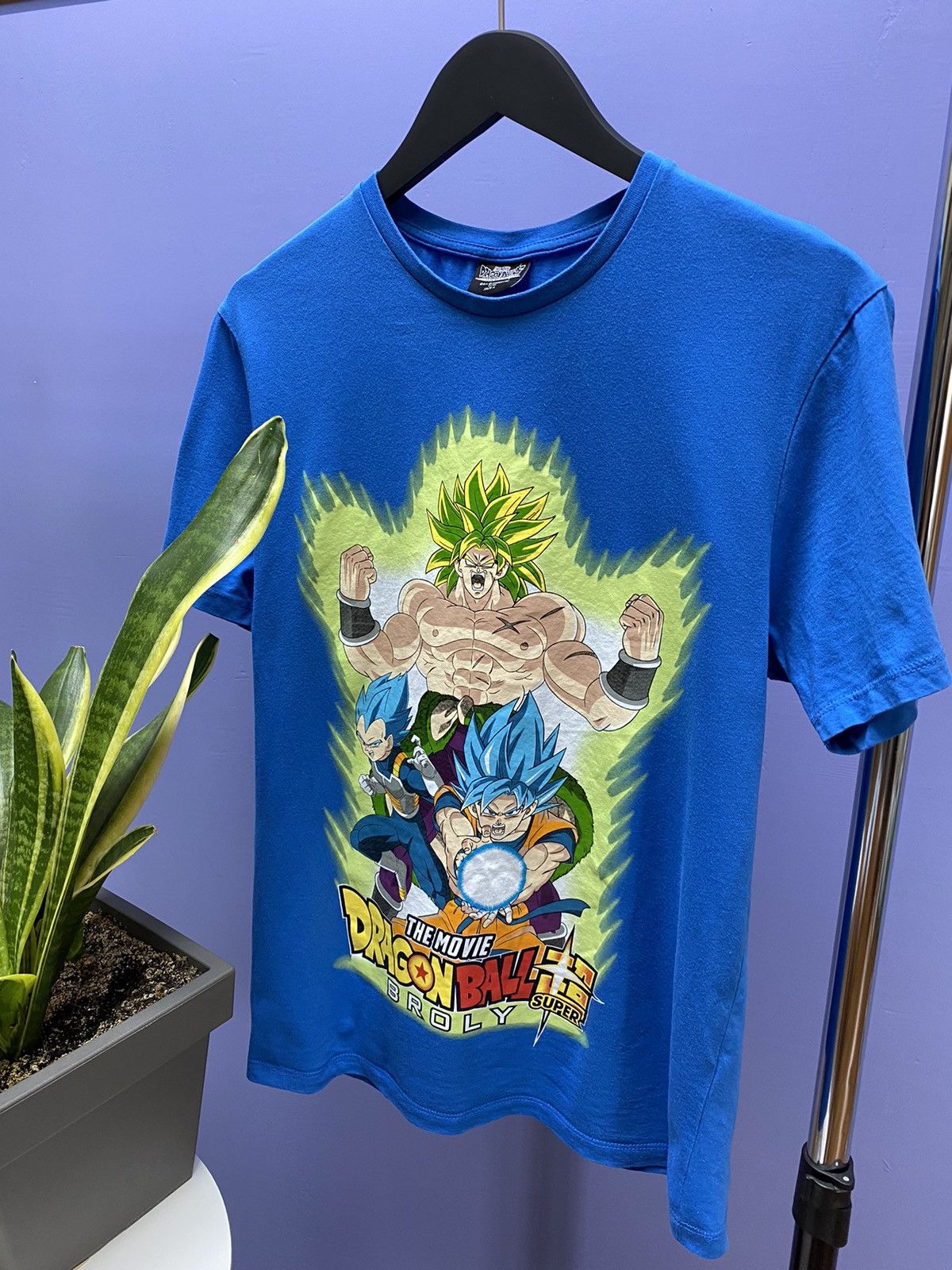 Anime DragonBall Z Super: Broly Movie Goku T Shirt Size US L / EU 52-54 / 3 - 2 Thumbnail