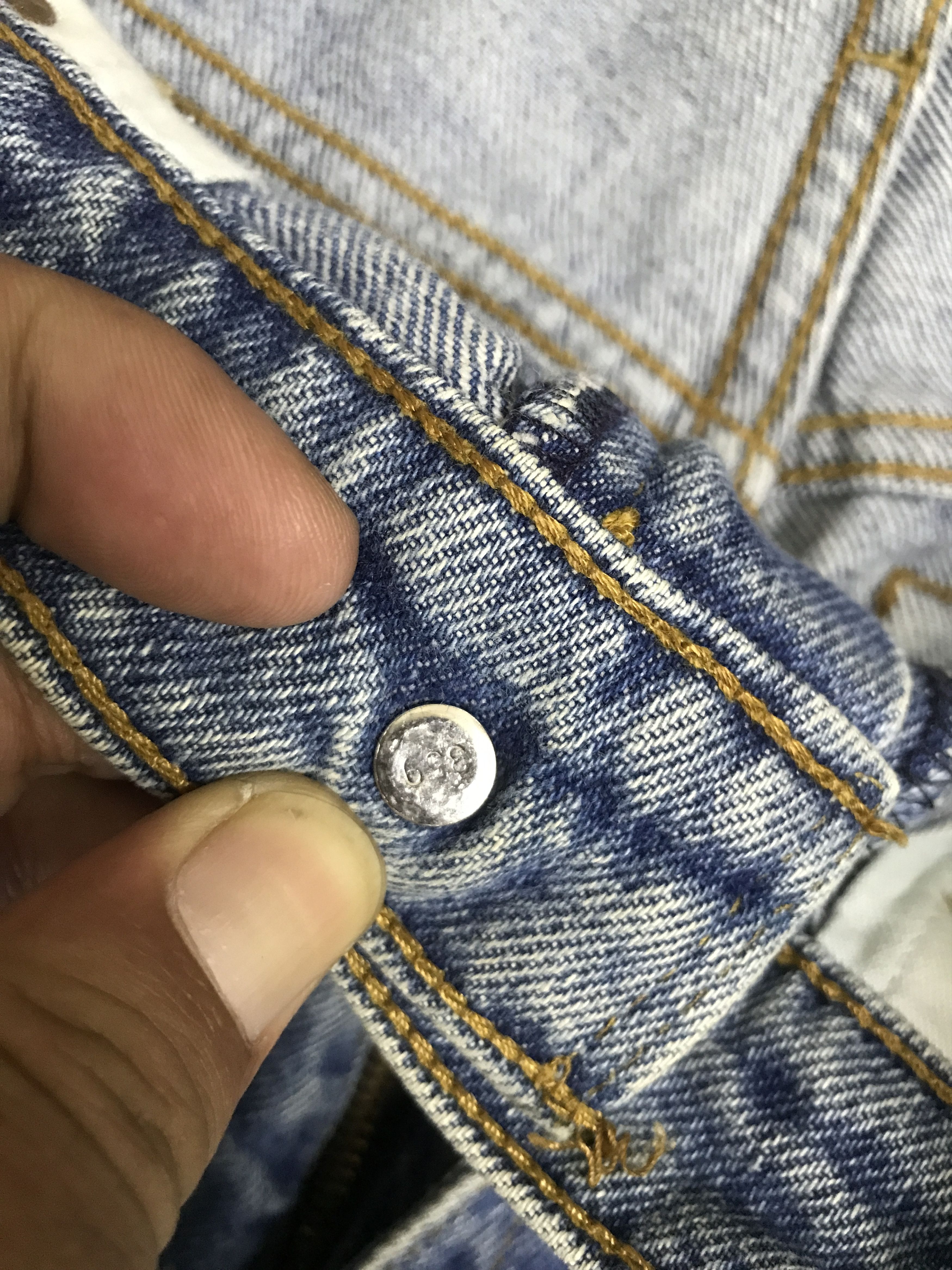Levi's VL172-Vintage Levis 606 Cropped medium Wash Jeans Size US 32 / EU 48 - 5 Thumbnail