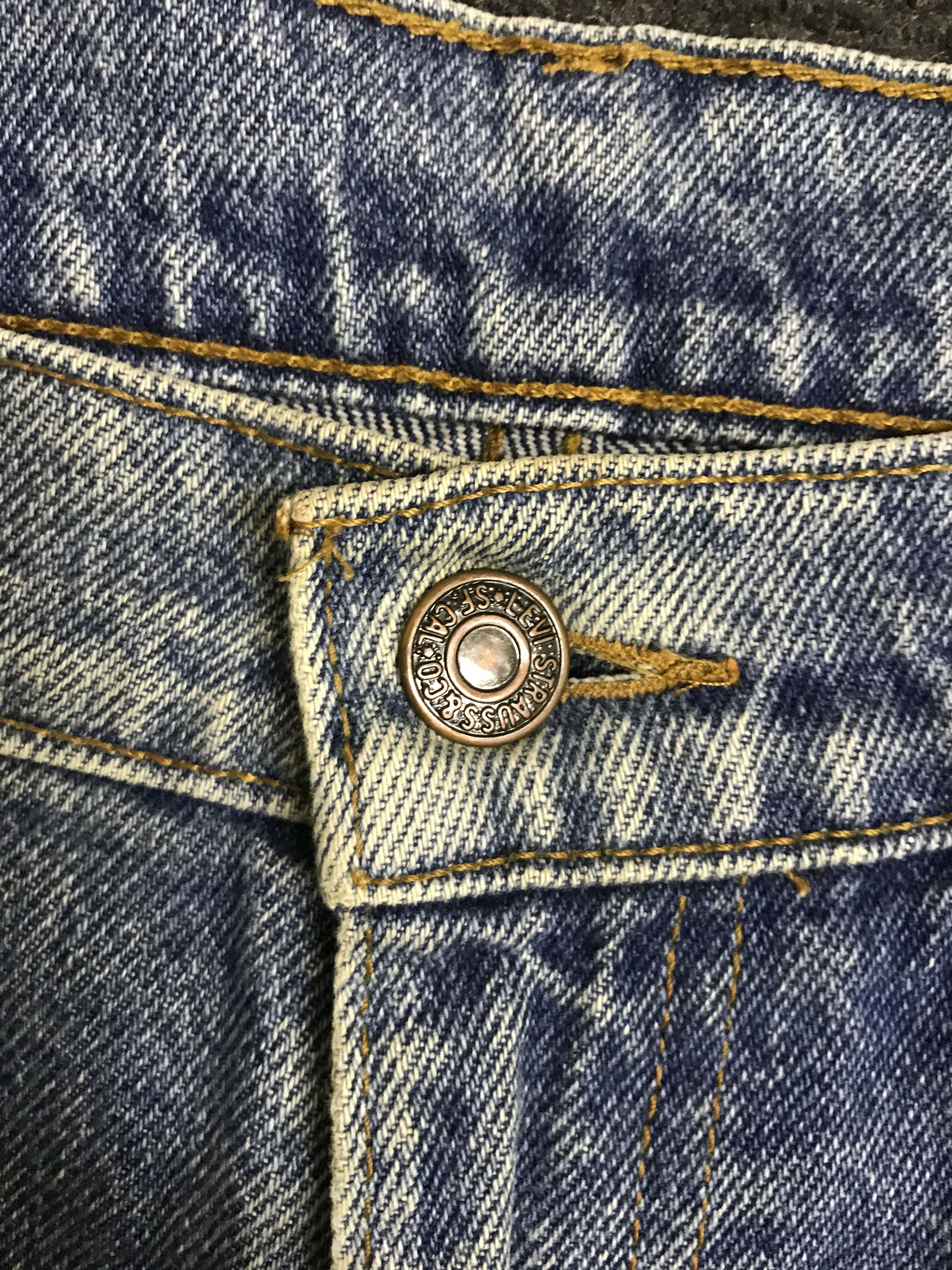 Levi's VL172-Vintage Levis 606 Cropped medium Wash Jeans Size US 32 / EU 48 - 4 Thumbnail