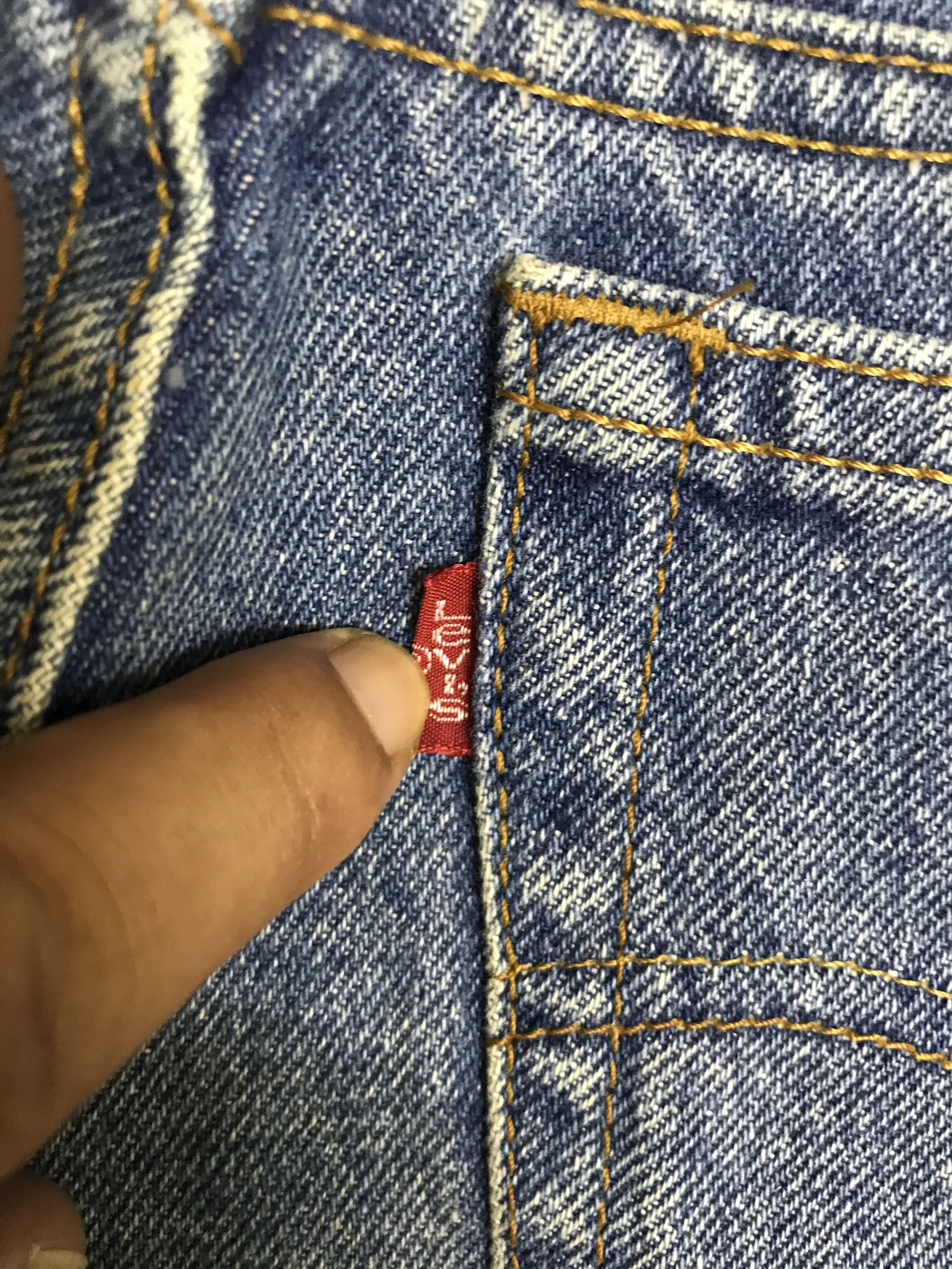 Levi's VL172-Vintage Levis 606 Cropped medium Wash Jeans Size US 32 / EU 48 - 10 Thumbnail