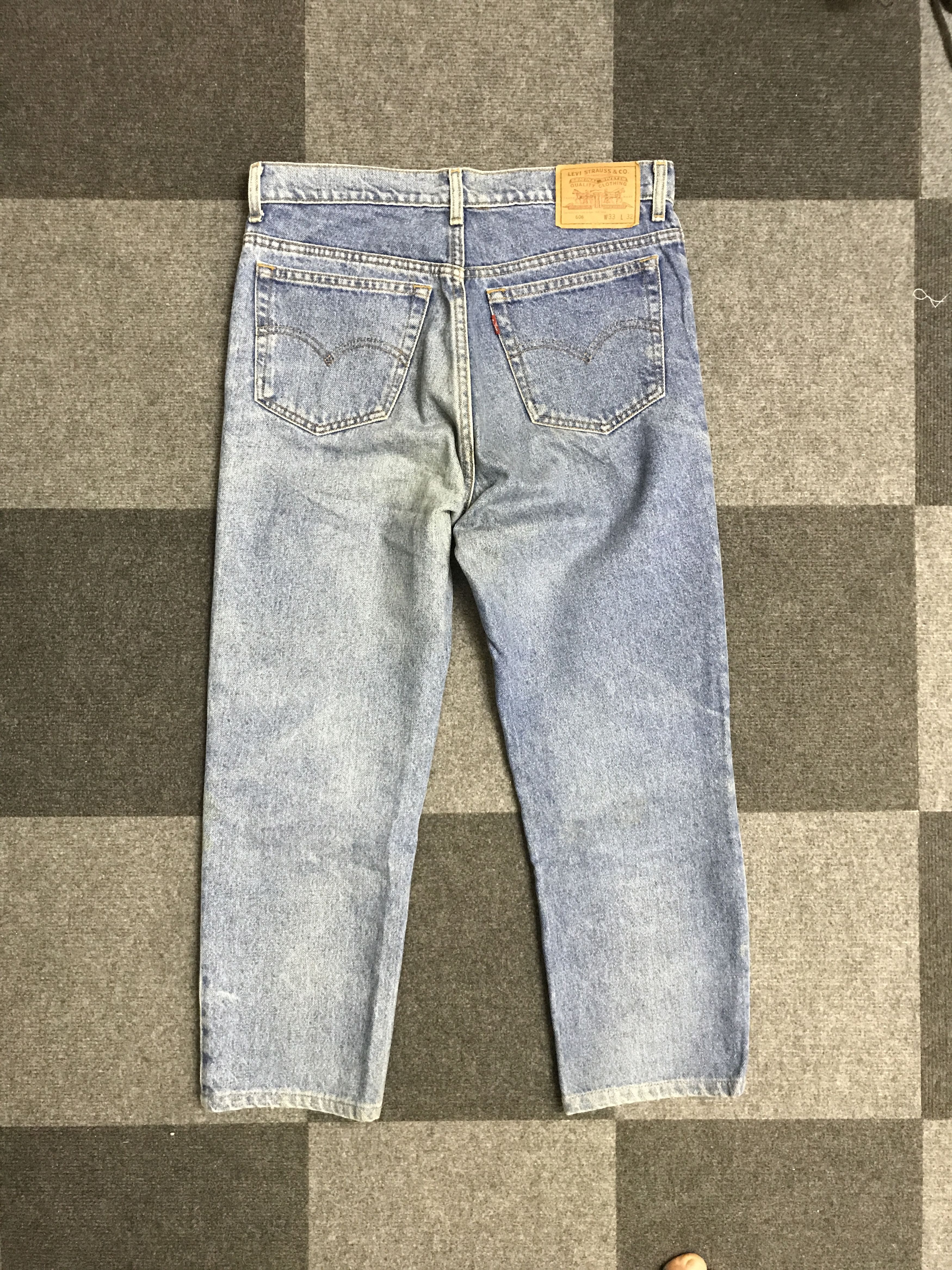 Levi's VL172-Vintage Levis 606 Cropped medium Wash Jeans Size US 32 / EU 48 - 6 Thumbnail