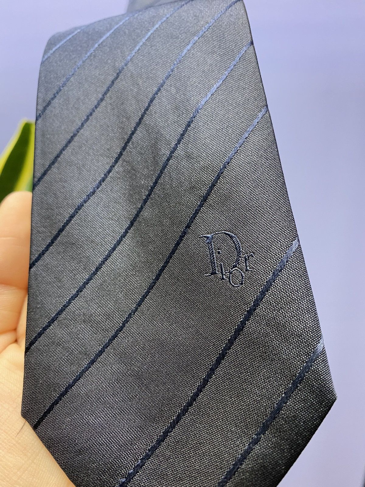 Christian Dior Monsieur × Vintage Christian Dior Vintage Silk Tie Size ONE SIZE - 5 Thumbnail