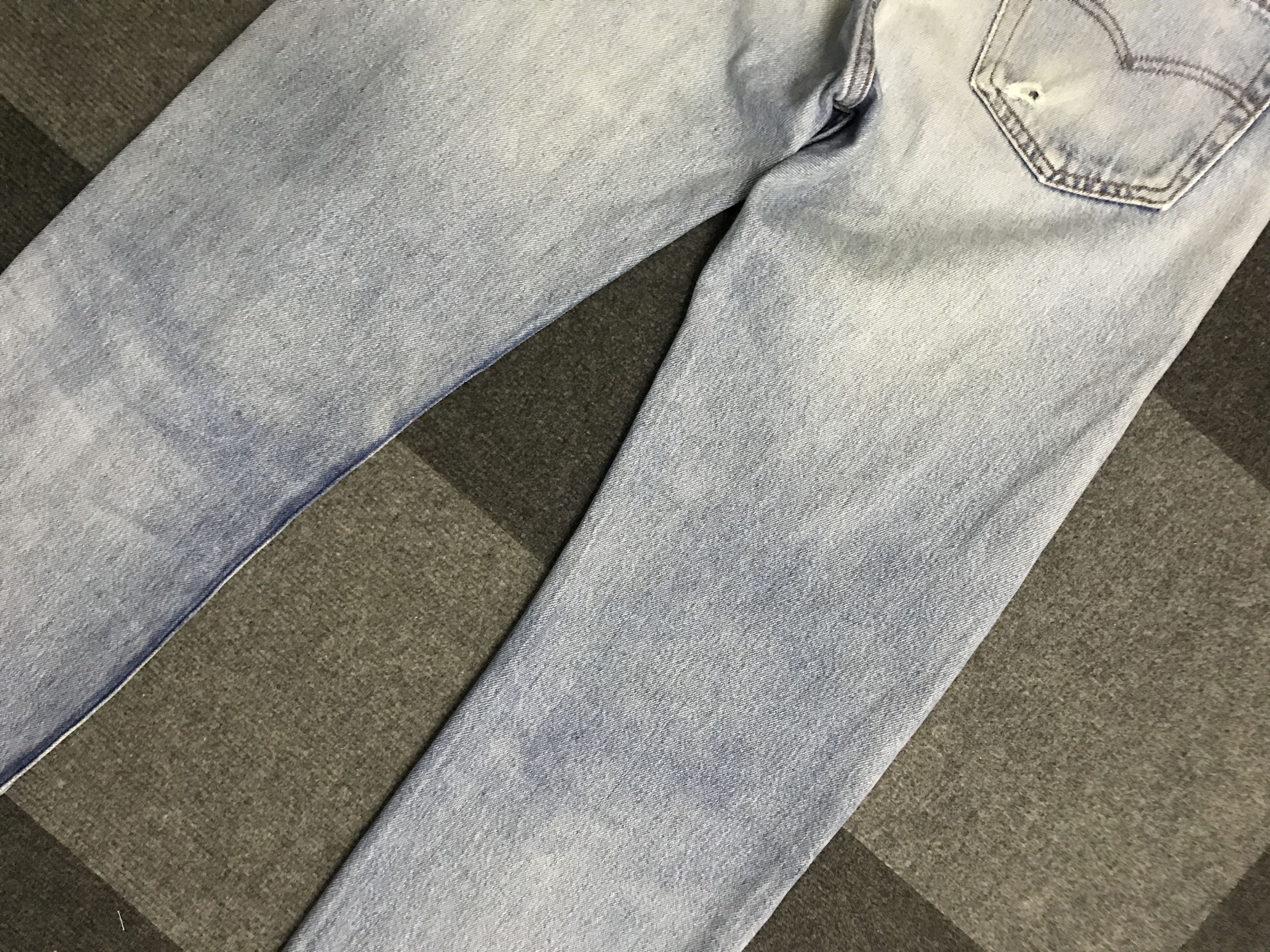Levi's × Vintage VL151- Vintage Levis 501 Light Wash Distressed Jeans Size US 29 - 11 Thumbnail