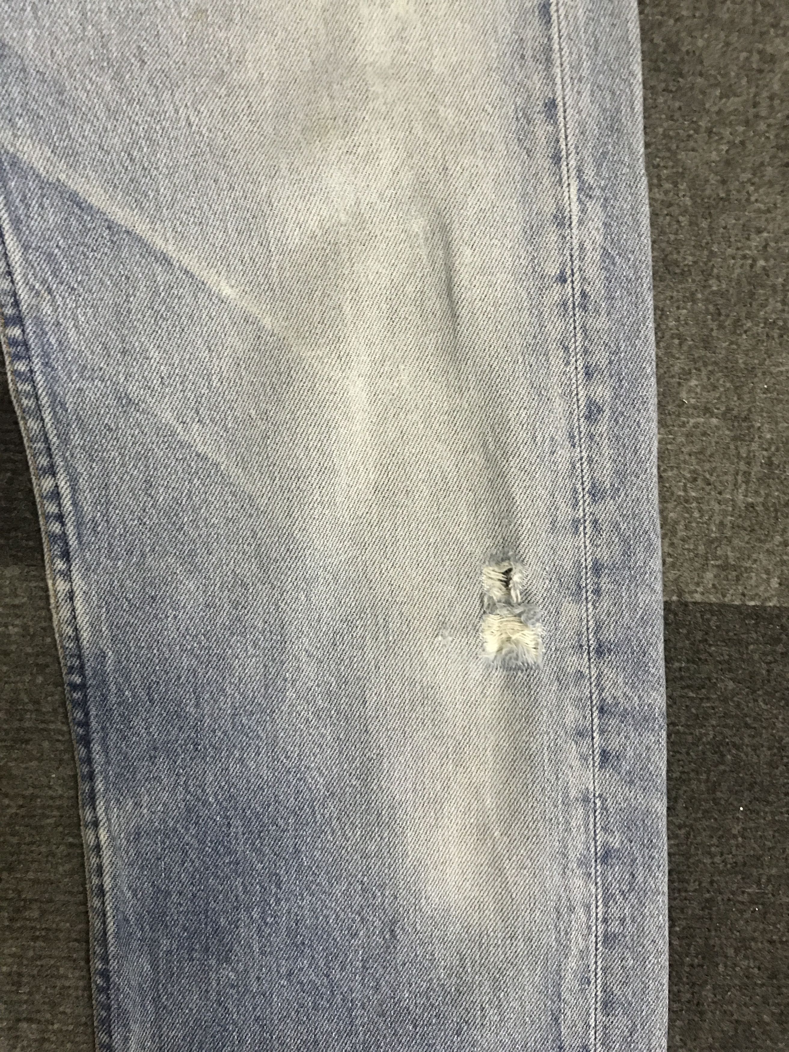 Levi's × Vintage VL151- Vintage Levis 501 Light Wash Distressed Jeans Size US 29 - 5 Thumbnail