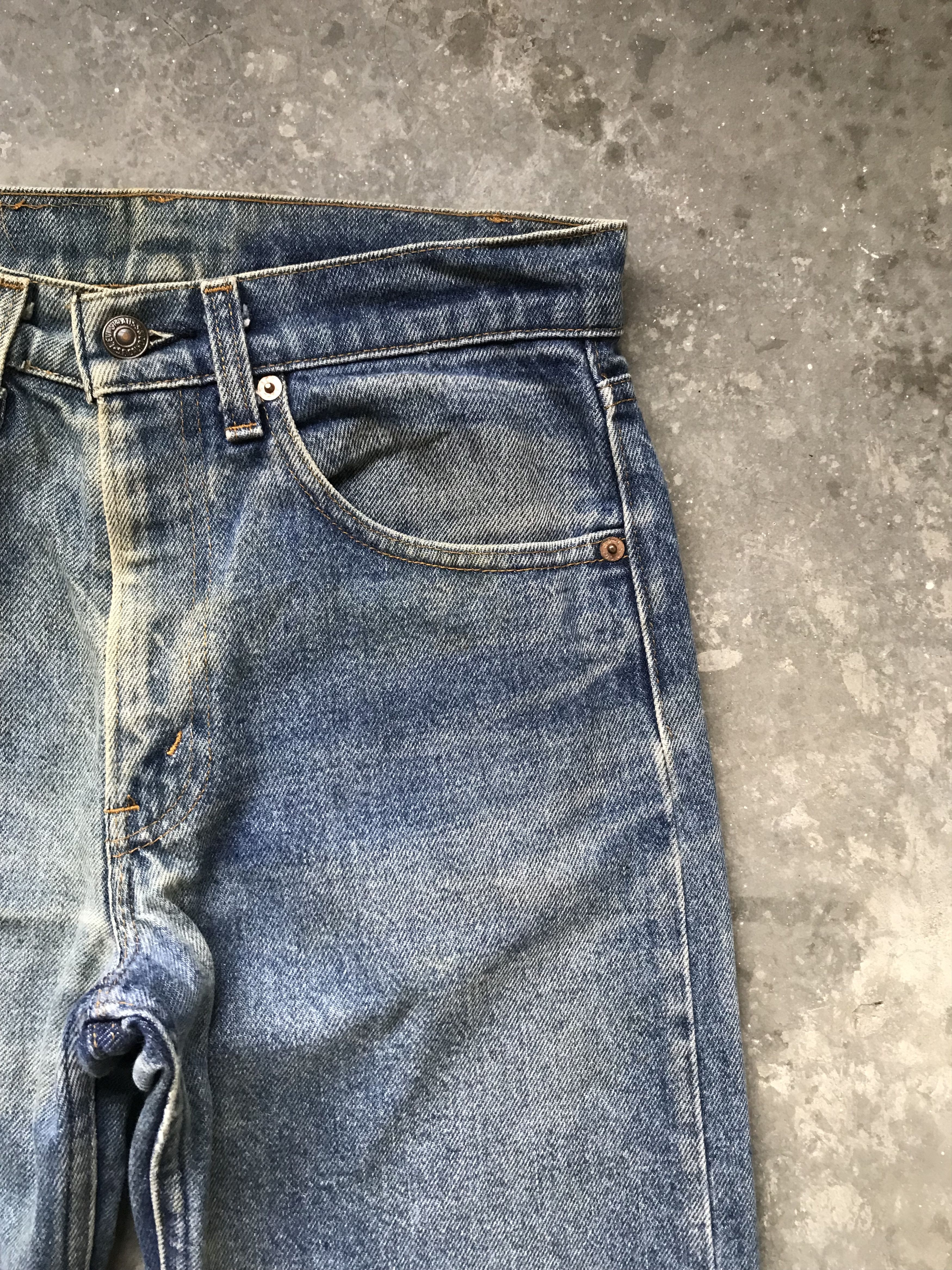 Levi's VLEV36 - Vintage 90s Levis 505 - 0217 Jeans Size US 28 / EU 44 - 5 Thumbnail