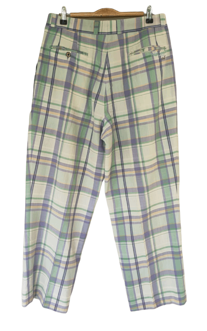 Kenzo Kenzo Golf Checkered Trouser Size US 33 - 2 Thumbnail