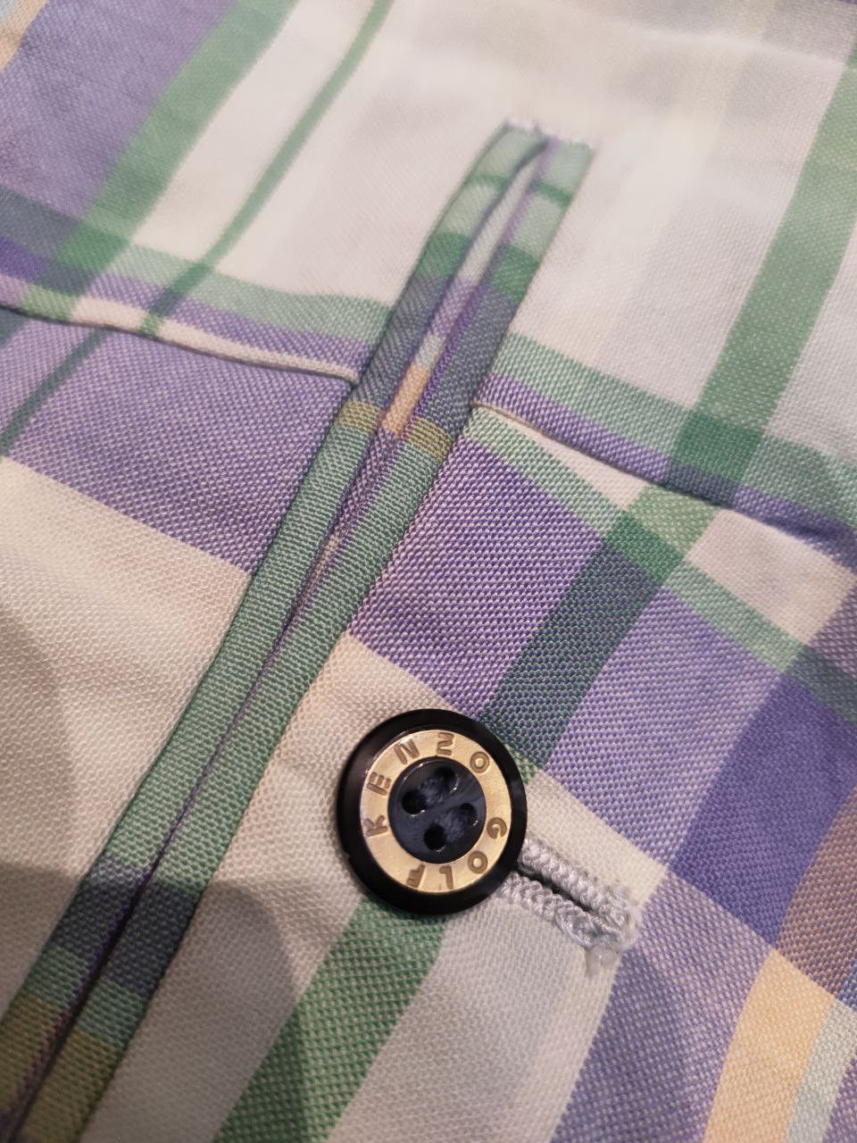 Kenzo Kenzo Golf Checkered Trouser Size US 33 - 4 Thumbnail