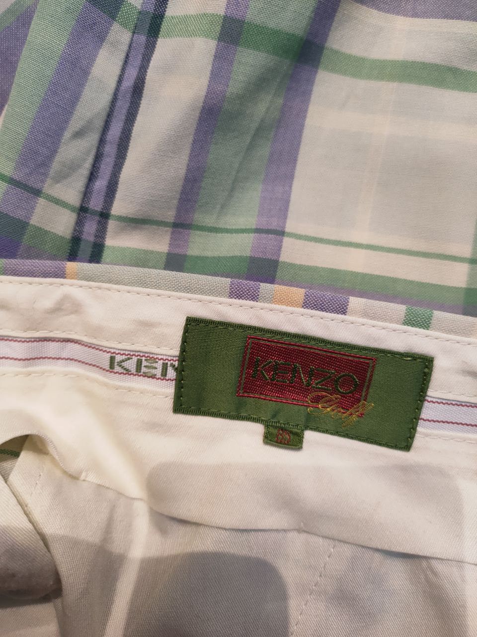 Kenzo Kenzo Golf Checkered Trouser Size US 33 - 5 Thumbnail