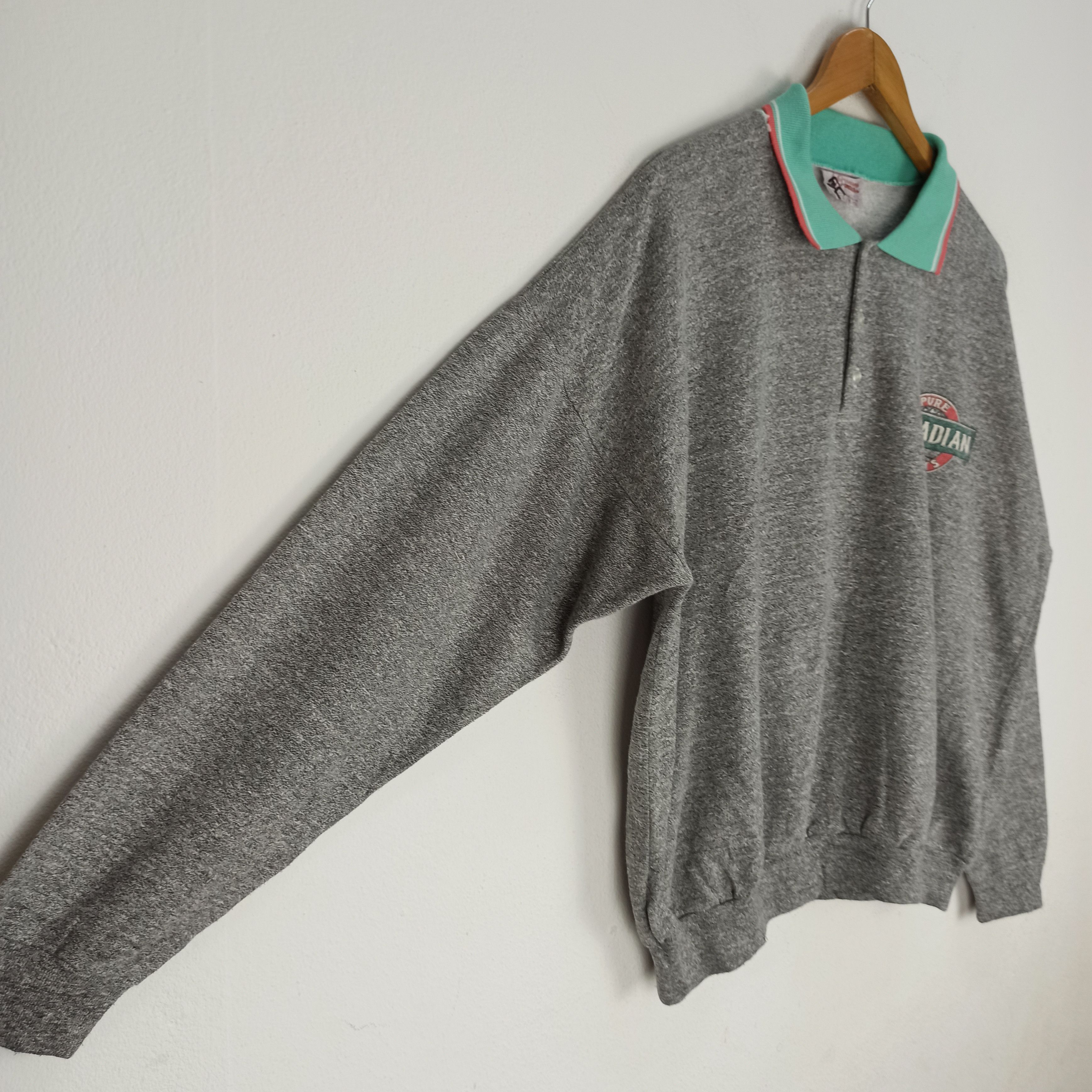 Vintage Rare🔥 Canadian Pure Sweats Good Condition Used Size US XL / EU 56 / 4 - 4 Thumbnail