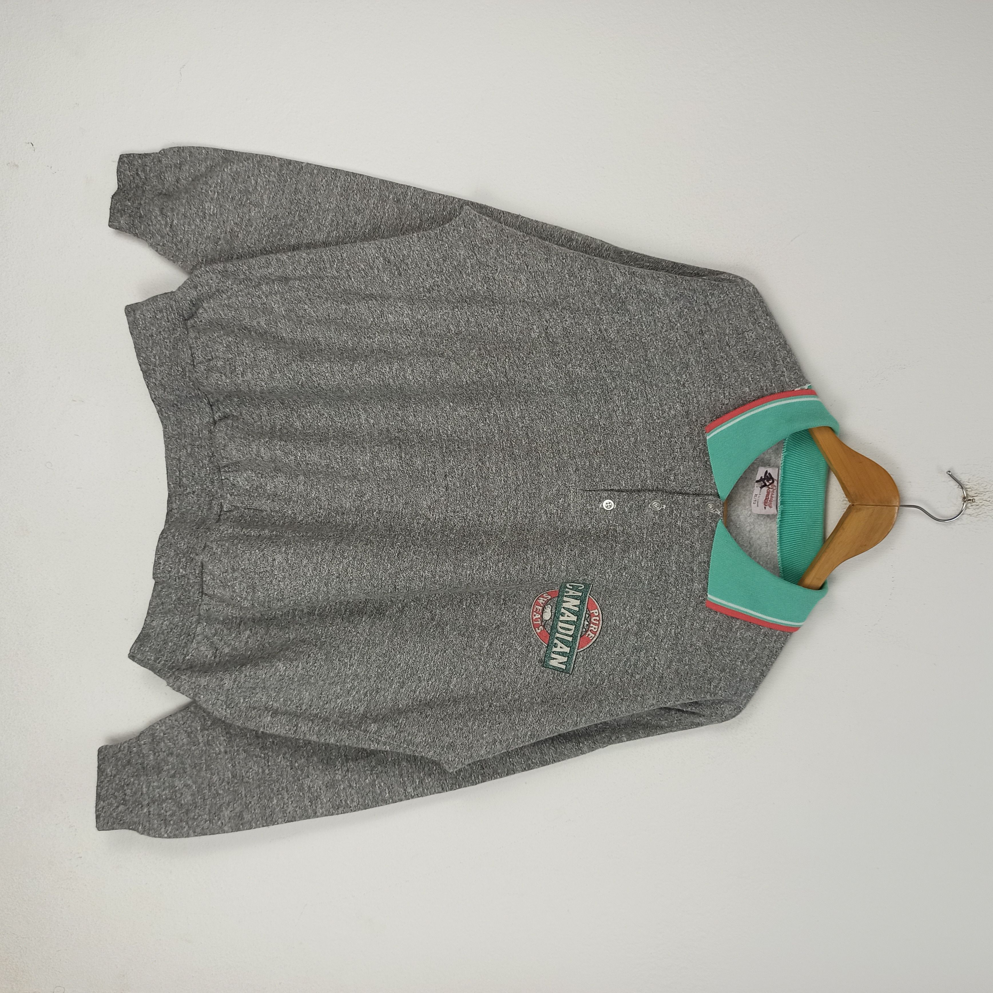 Vintage Rare🔥 Canadian Pure Sweats Good Condition Used Size US XL / EU 56 / 4 - 1 Thumbnail