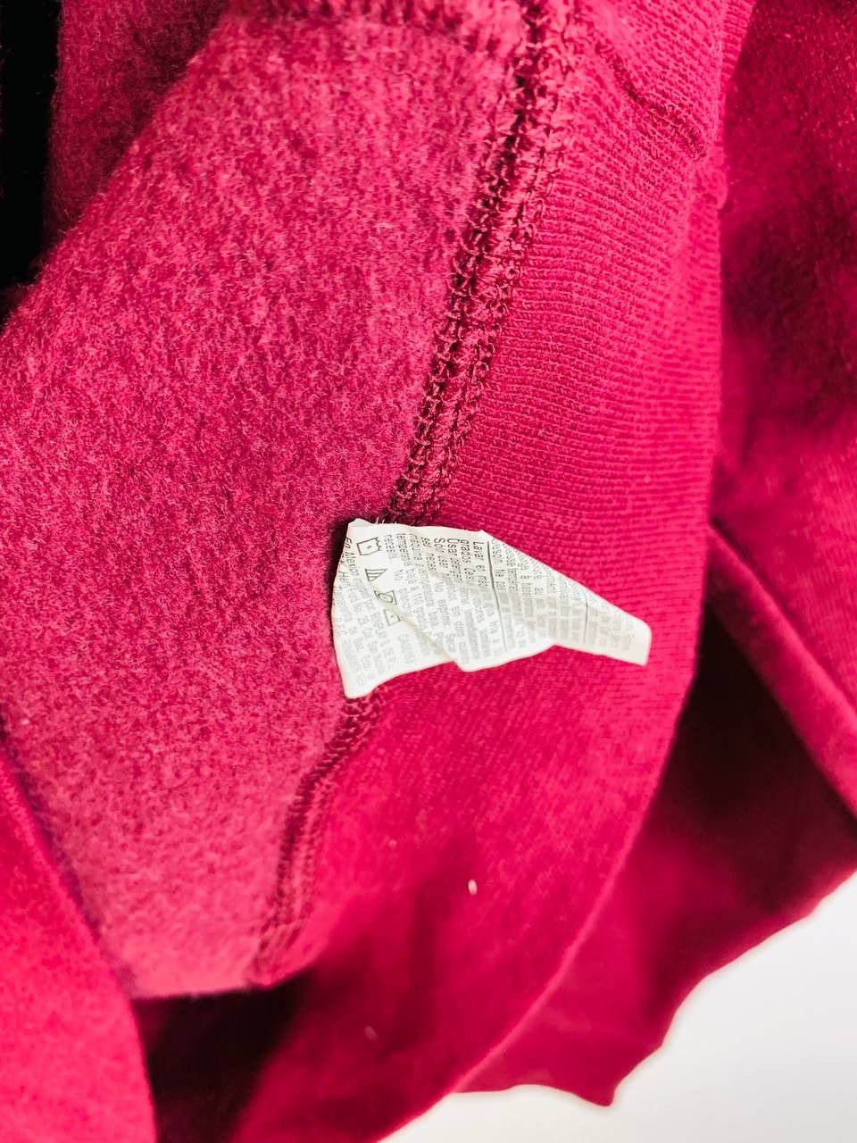 Champion Champion Vintage sweatshirt burgundy cotton XL Size US XL / EU 56 / 4 - 8 Thumbnail