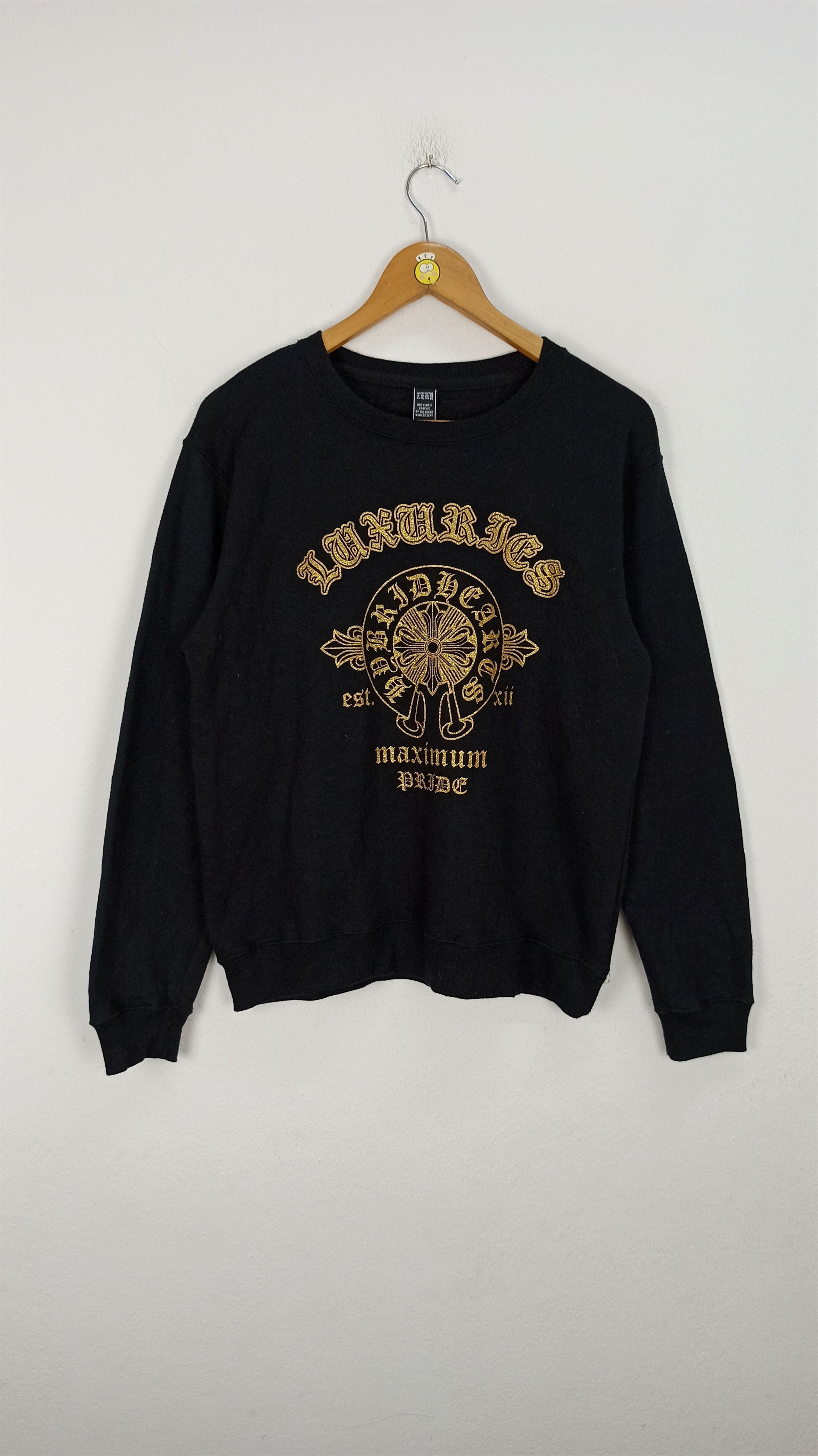 If Six Was Nine Sweatshirt Luxuries Cross Tatto Logo Crewneck Size US M / EU 48-50 / 2 - 2 Thumbnail