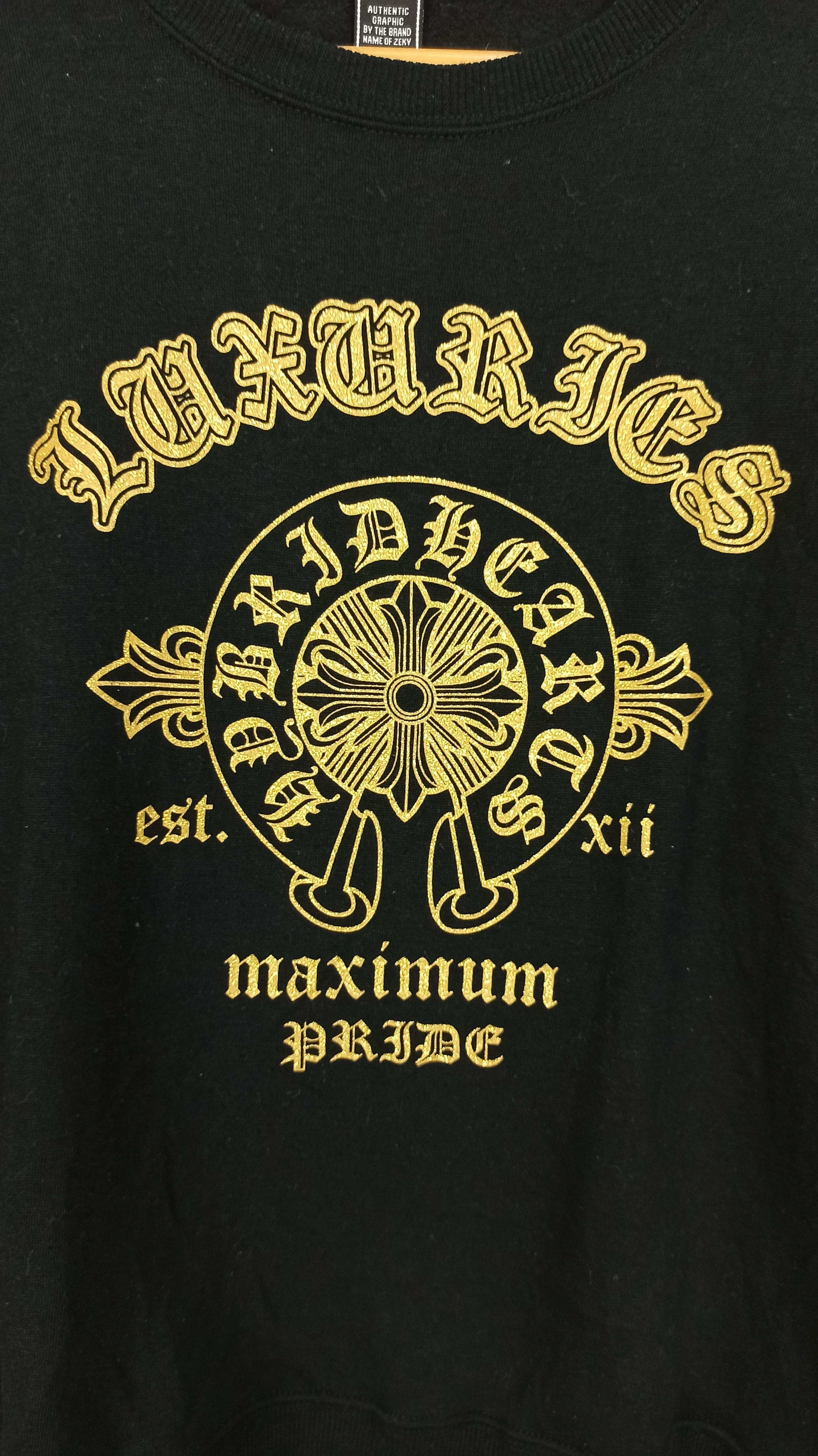 If Six Was Nine Sweatshirt Luxuries Cross Tatto Logo Crewneck Size US M / EU 48-50 / 2 - 3 Thumbnail