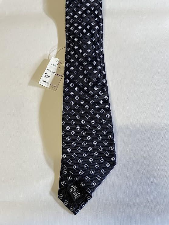 Ermenegildo Zegna Ermenegildo Zegna Men's Medallion Silk Tie Size ONE SIZE - 3 Thumbnail
