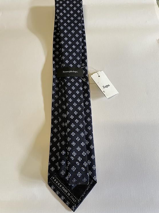 Ermenegildo Zegna Ermenegildo Zegna Men's Medallion Silk Tie Size ONE SIZE - 2 Thumbnail