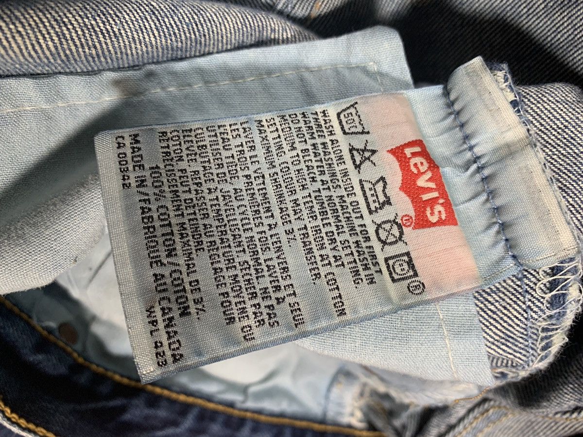 Levi's × Levi's Vintage Clothing × Vintage Vintage 90s Levi’s 501 Faded Denim Jeans Pants Made In 🇨🇦 Size US 36 / EU 52 - 10 Thumbnail