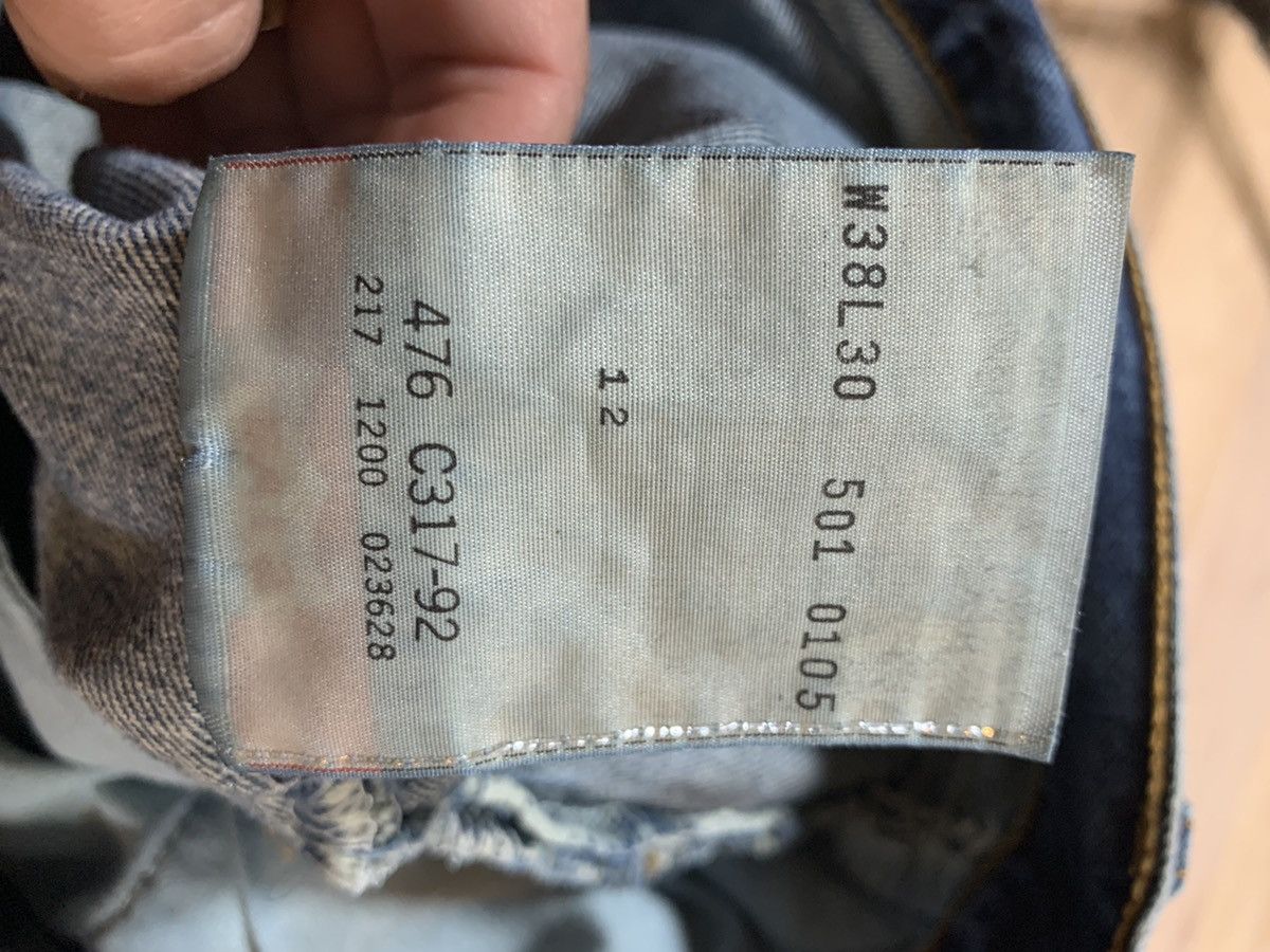 Levi's × Levi's Vintage Clothing × Vintage Vintage 90s Levi’s 501 Faded Denim Jeans Pants Made In 🇨🇦 Size US 36 / EU 52 - 11 Thumbnail