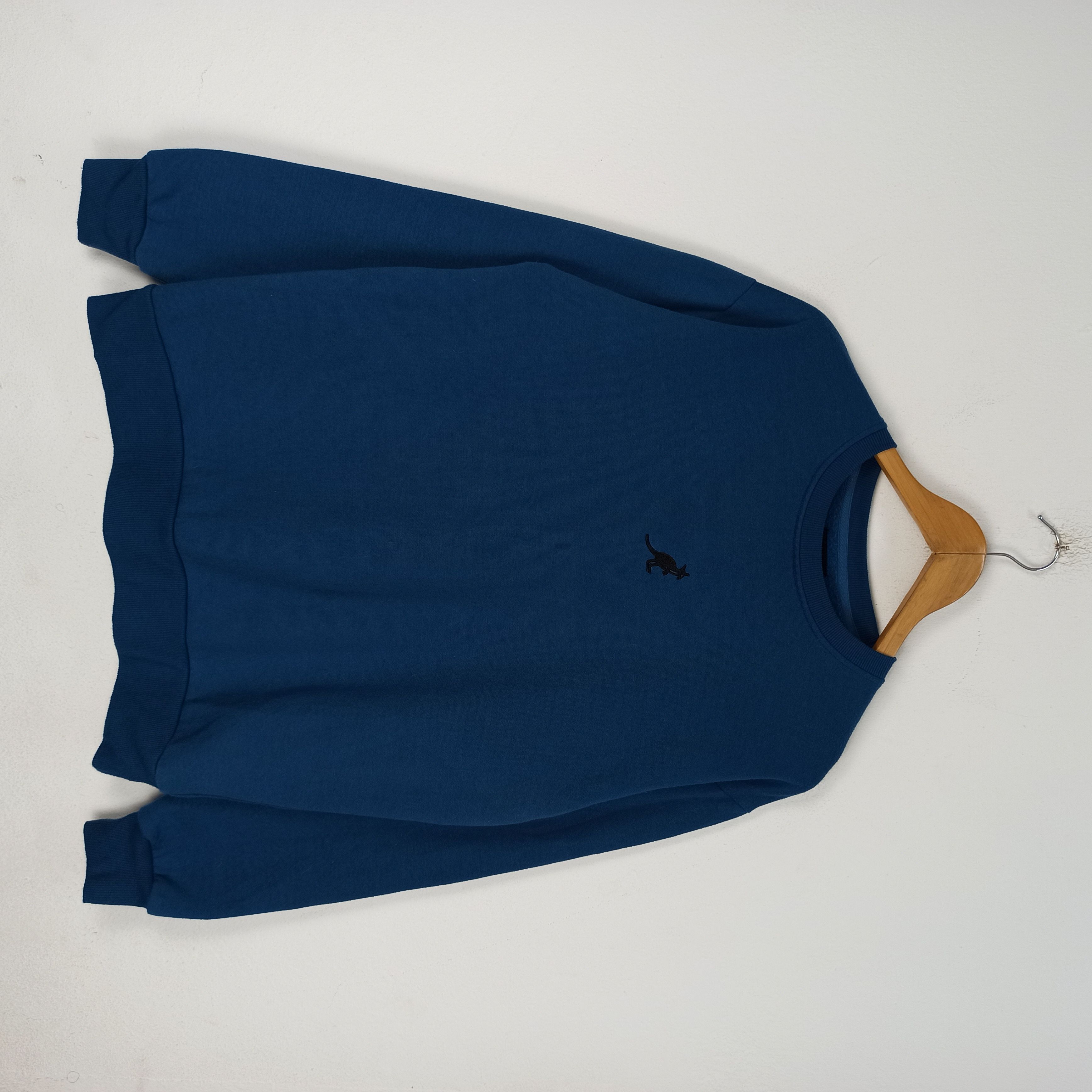 image of Kangol Sweatshirt Crewneck Canter Logo in Blue, Men's (Size Large)