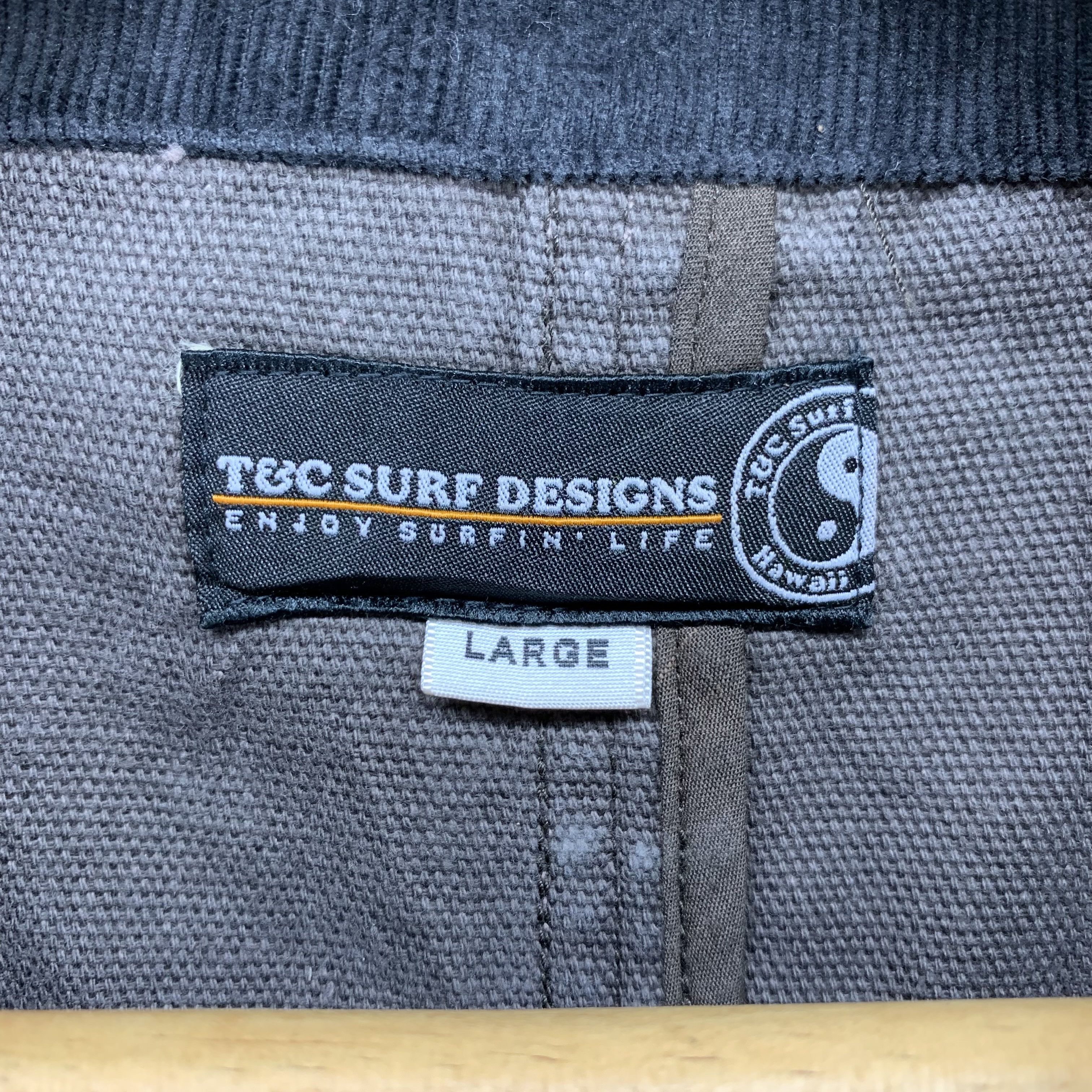 Other Vintage T&C Surf Designs Hard Cotton Chore Jacket #3350-119 Size US L / EU 52-54 / 3 - 6 Thumbnail