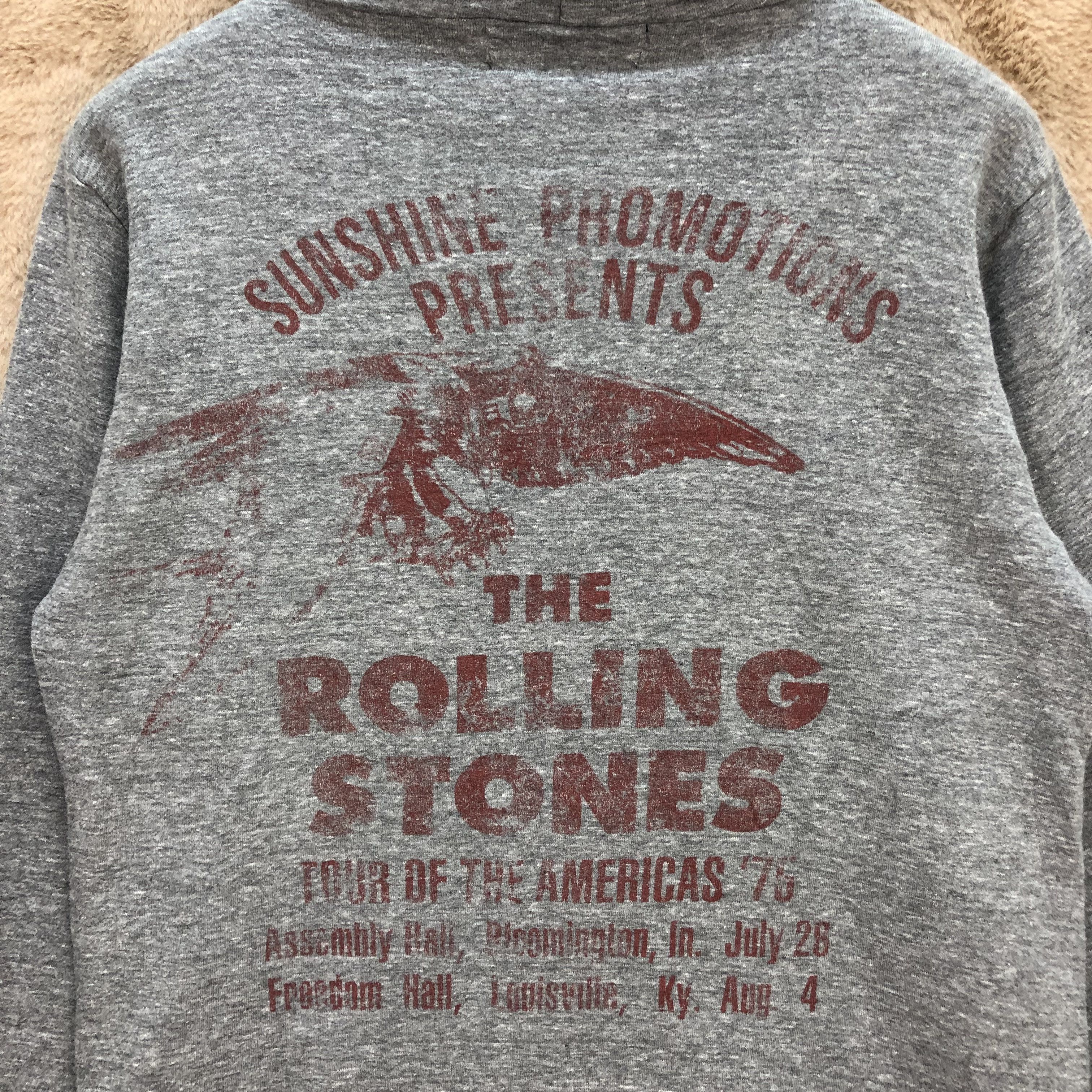 Band Tees The Rolling Stones Zipper Hoodies #5878-212 Size US L / EU 52-54 / 3 - 11 Thumbnail